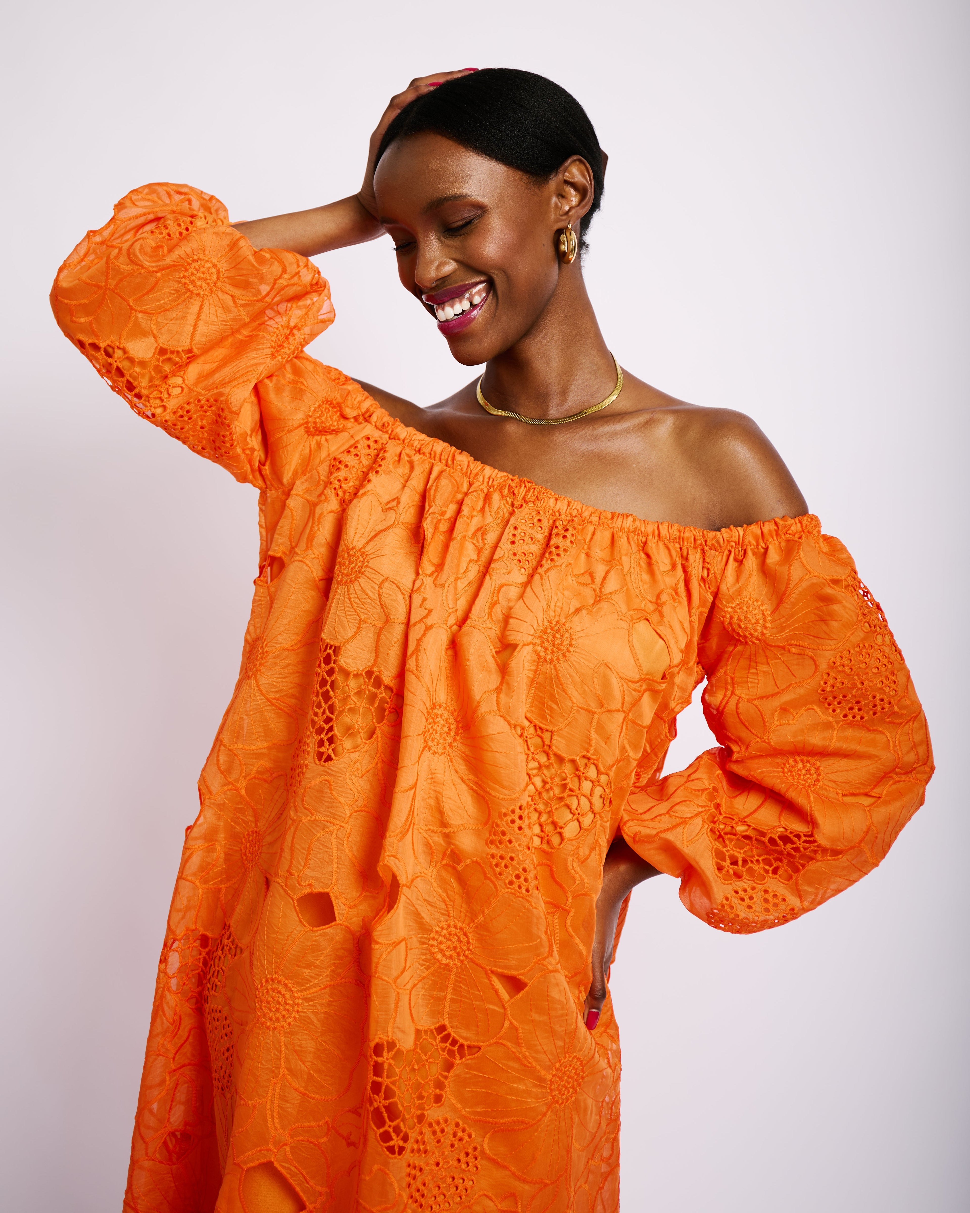 Sunshine Embroidery Dress