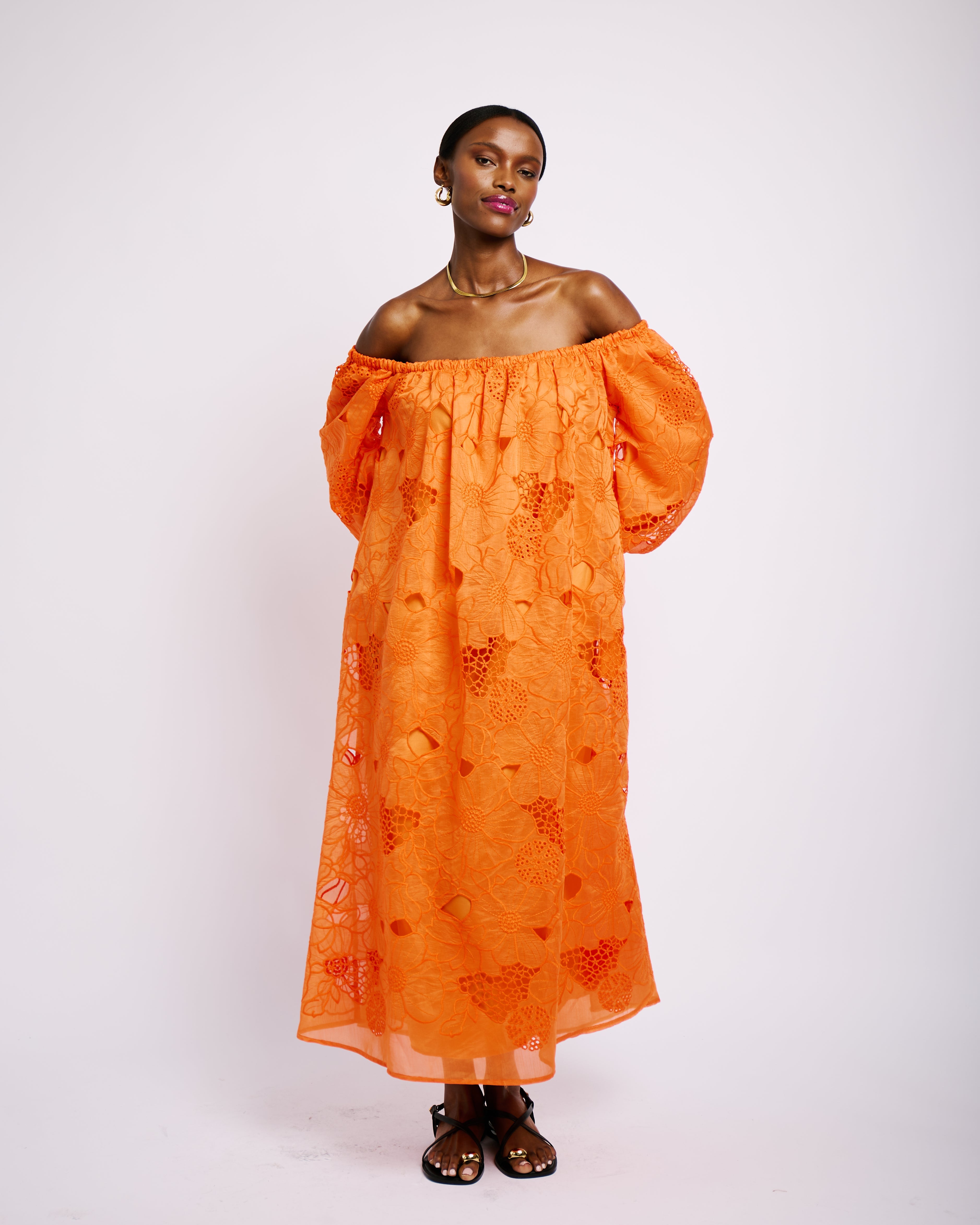 Sunshine Embroidery Dress