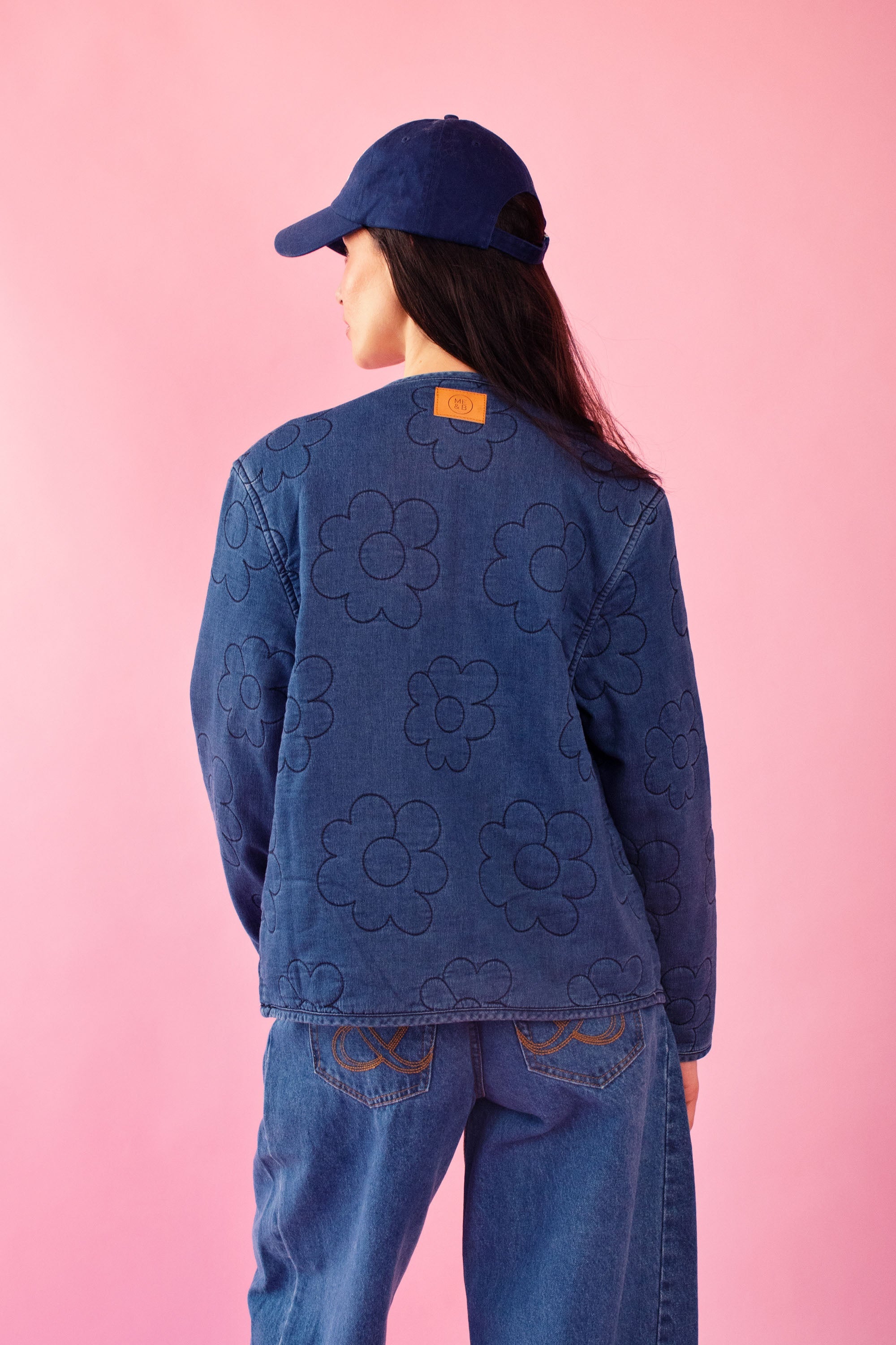 Cloud Stitch Knit Collarless