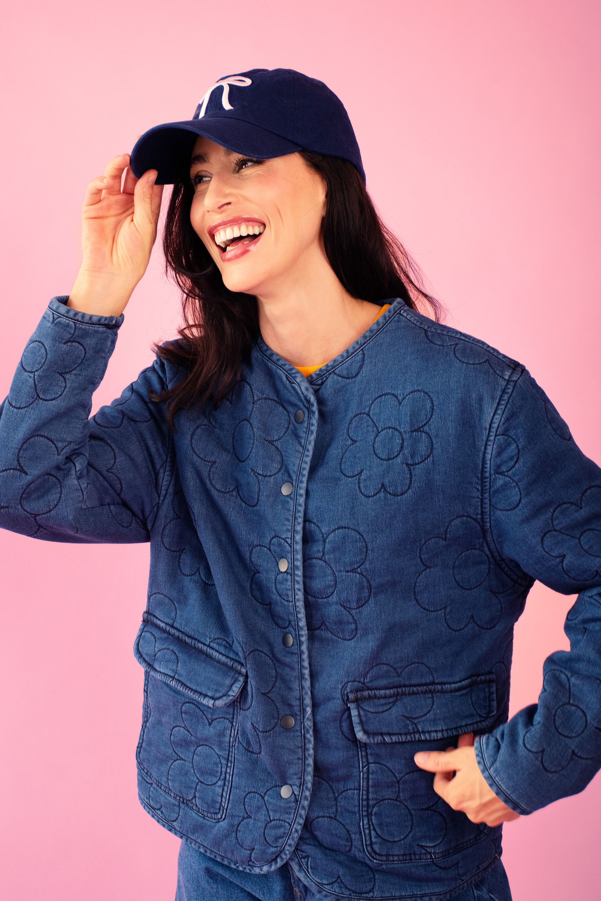 Cloud Stitch Knit Collarless