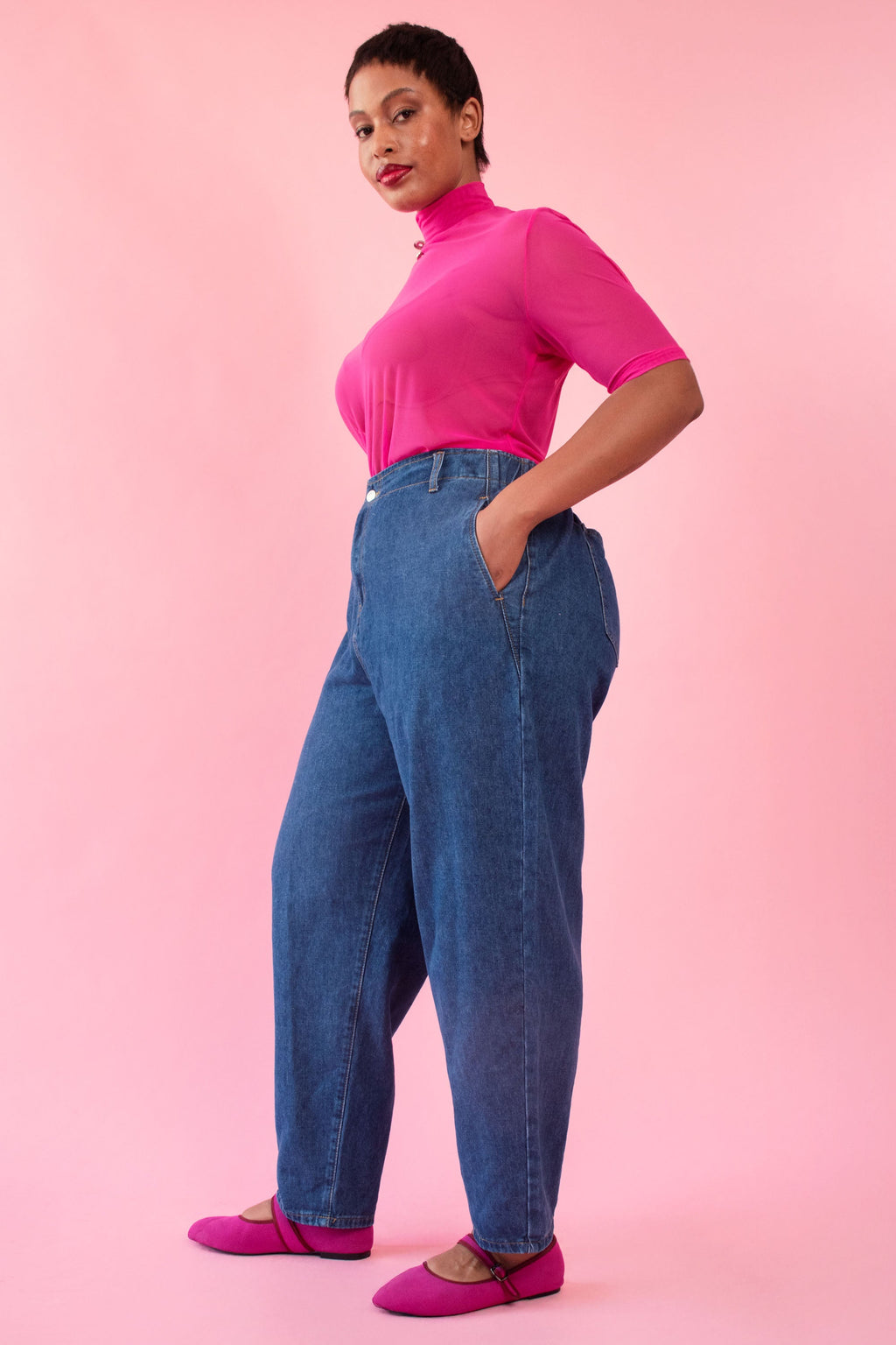 Playful Neckline Everyday Tee