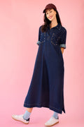 Timeless Dark Wash Tunic Dress