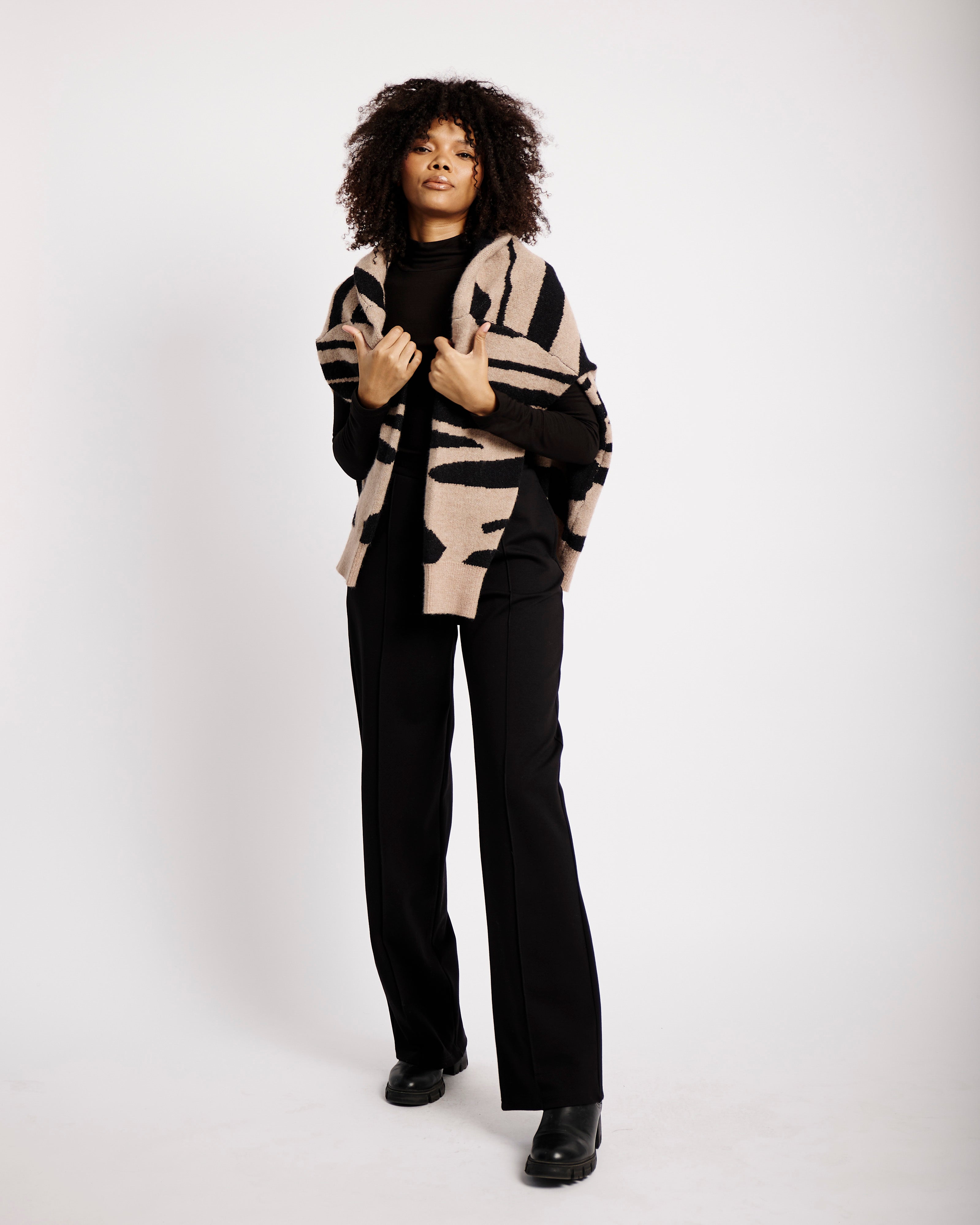 All-Day Elastic Waist Pant