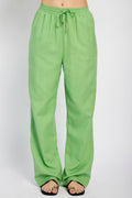 Forest Breeze Linen Pants