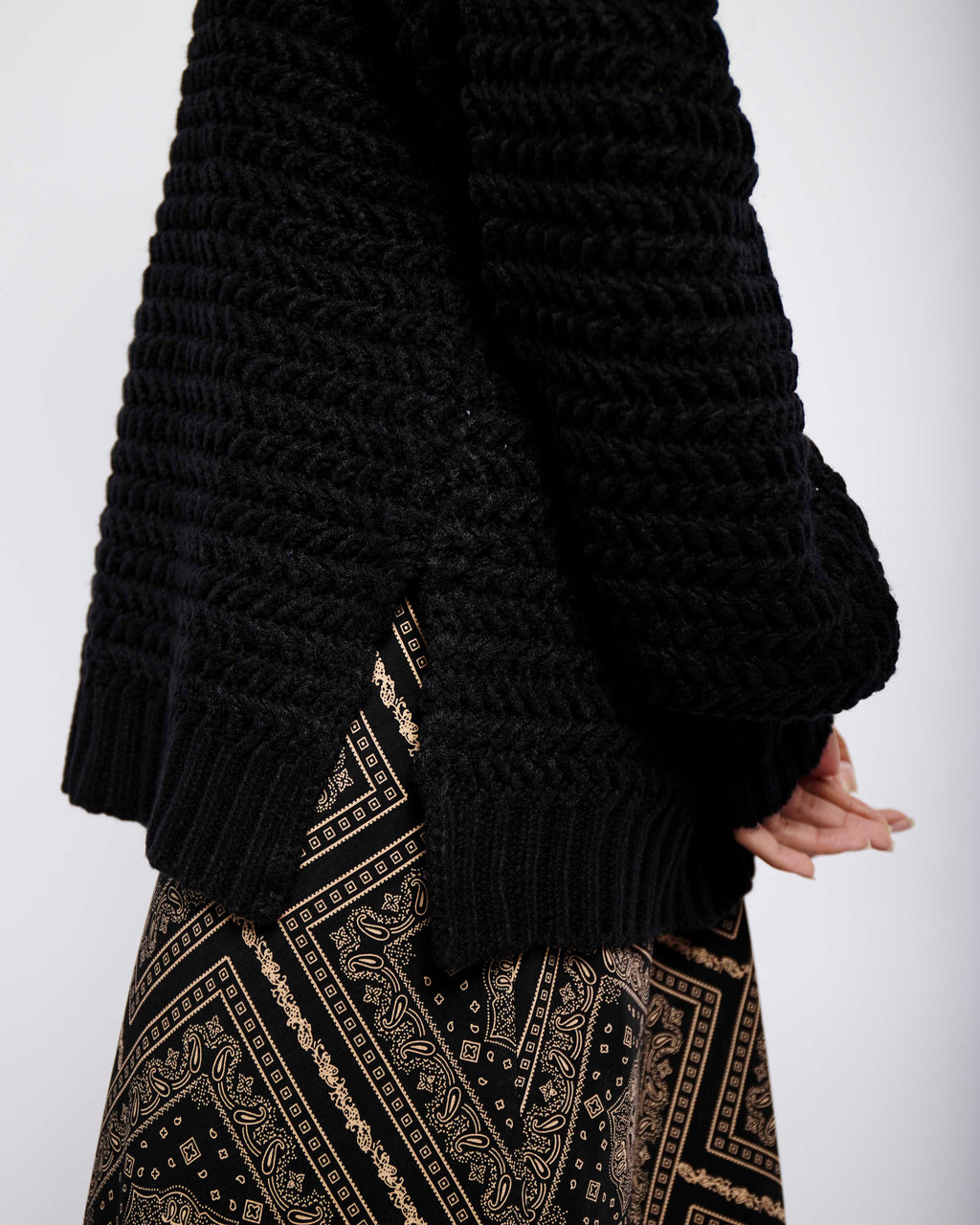 Midnight Cloud Knit Jumper