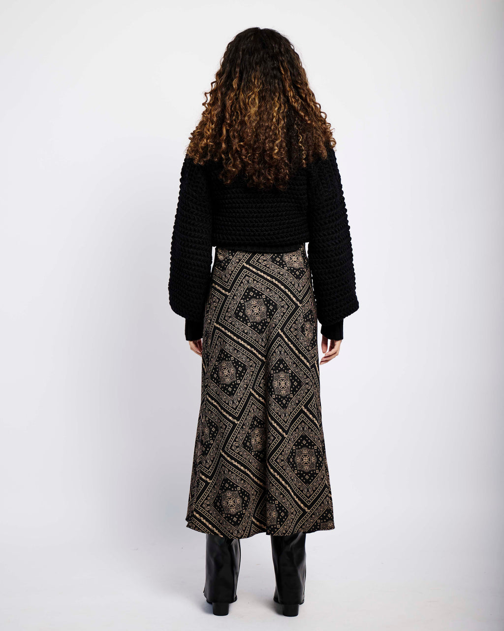 Midnight Cloud Knit Jumper