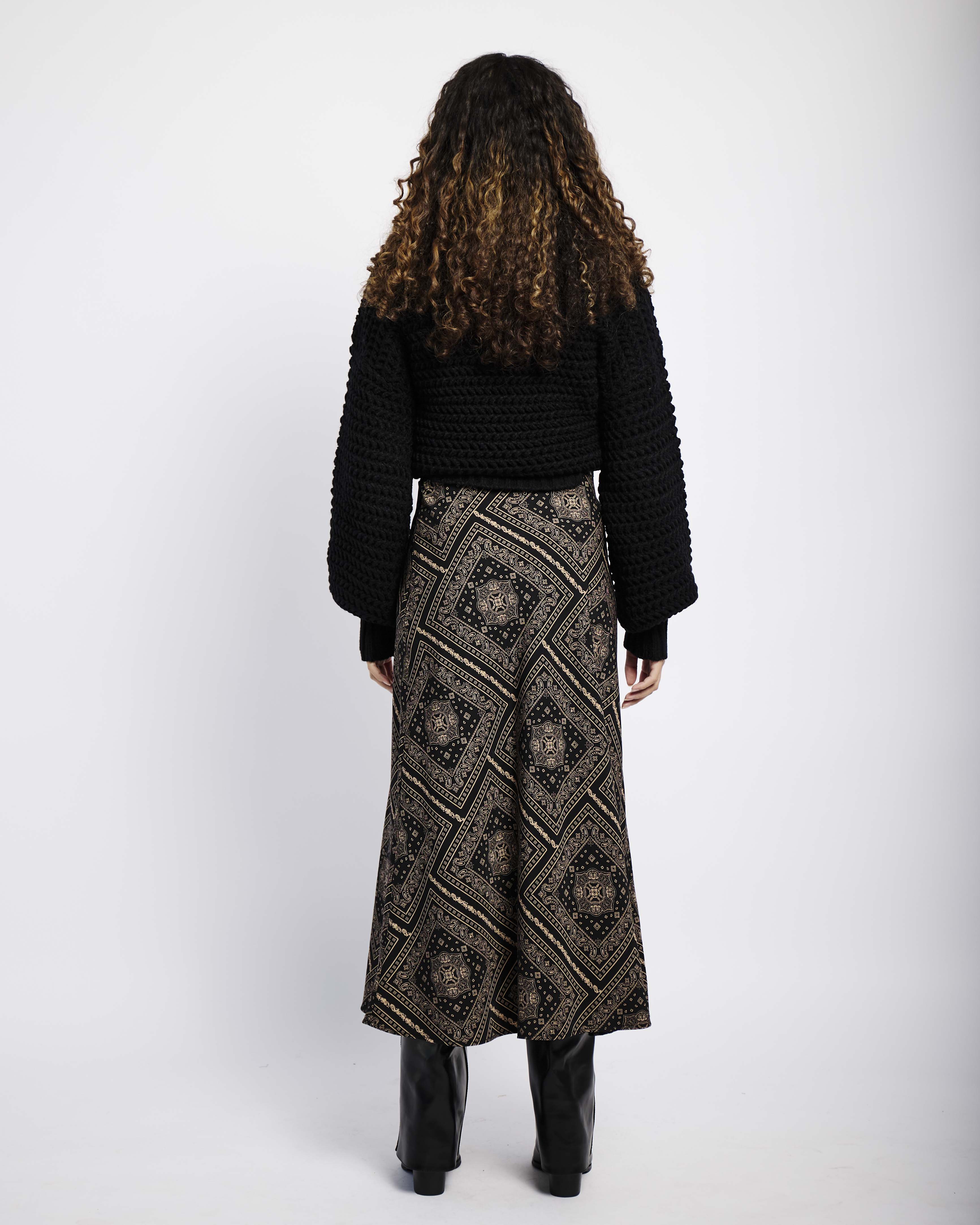 Midnight Cloud Knit Jumper