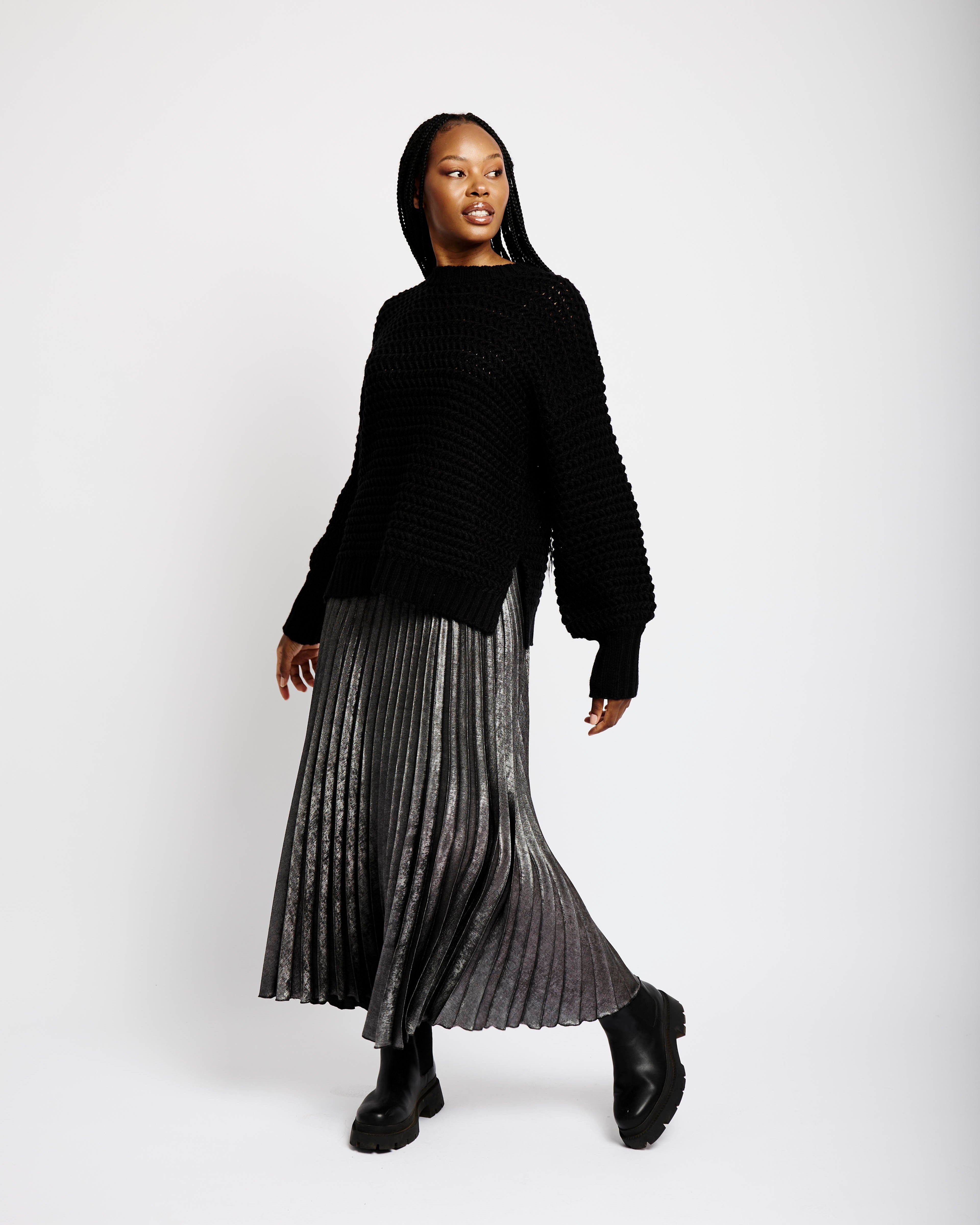 Midnight Cloud Knit Jumper