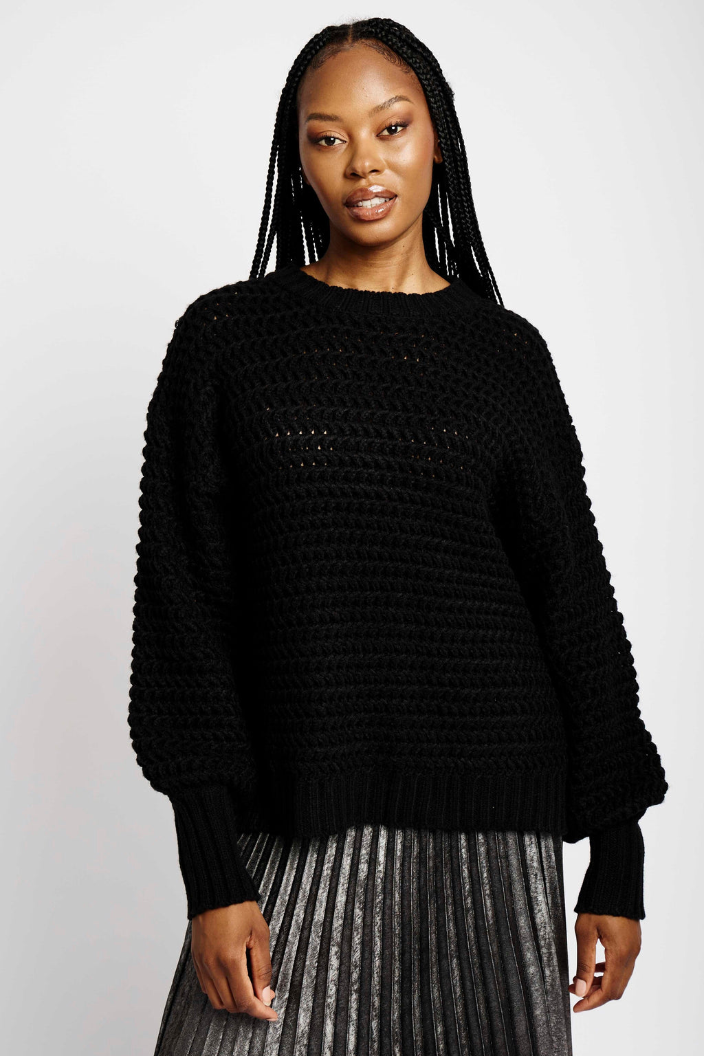 Midnight Cloud Knit Jumper