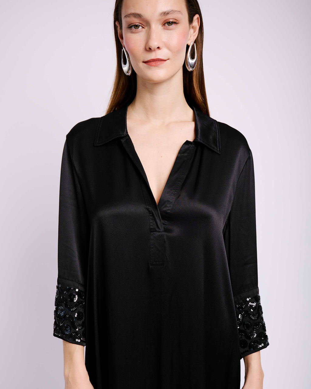 Sequin Glam Tunic Dress