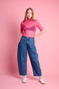 Playful Neckline Everyday Tee