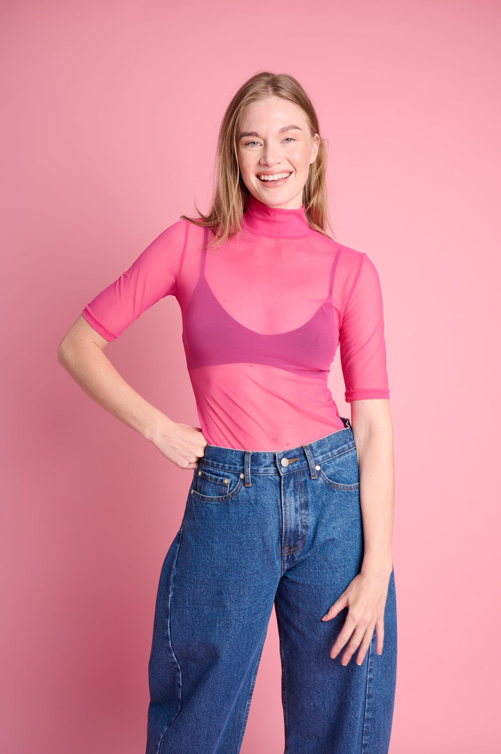 Playful Neckline Everyday Tee
