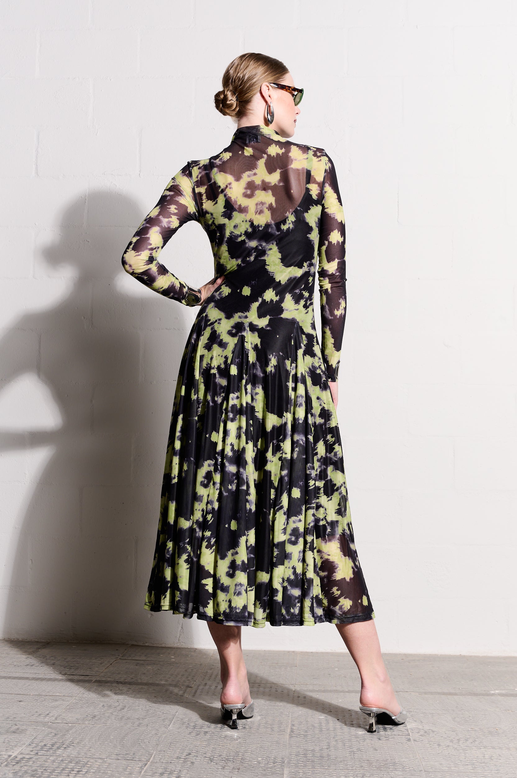 Lime Zest Mesh Dress
