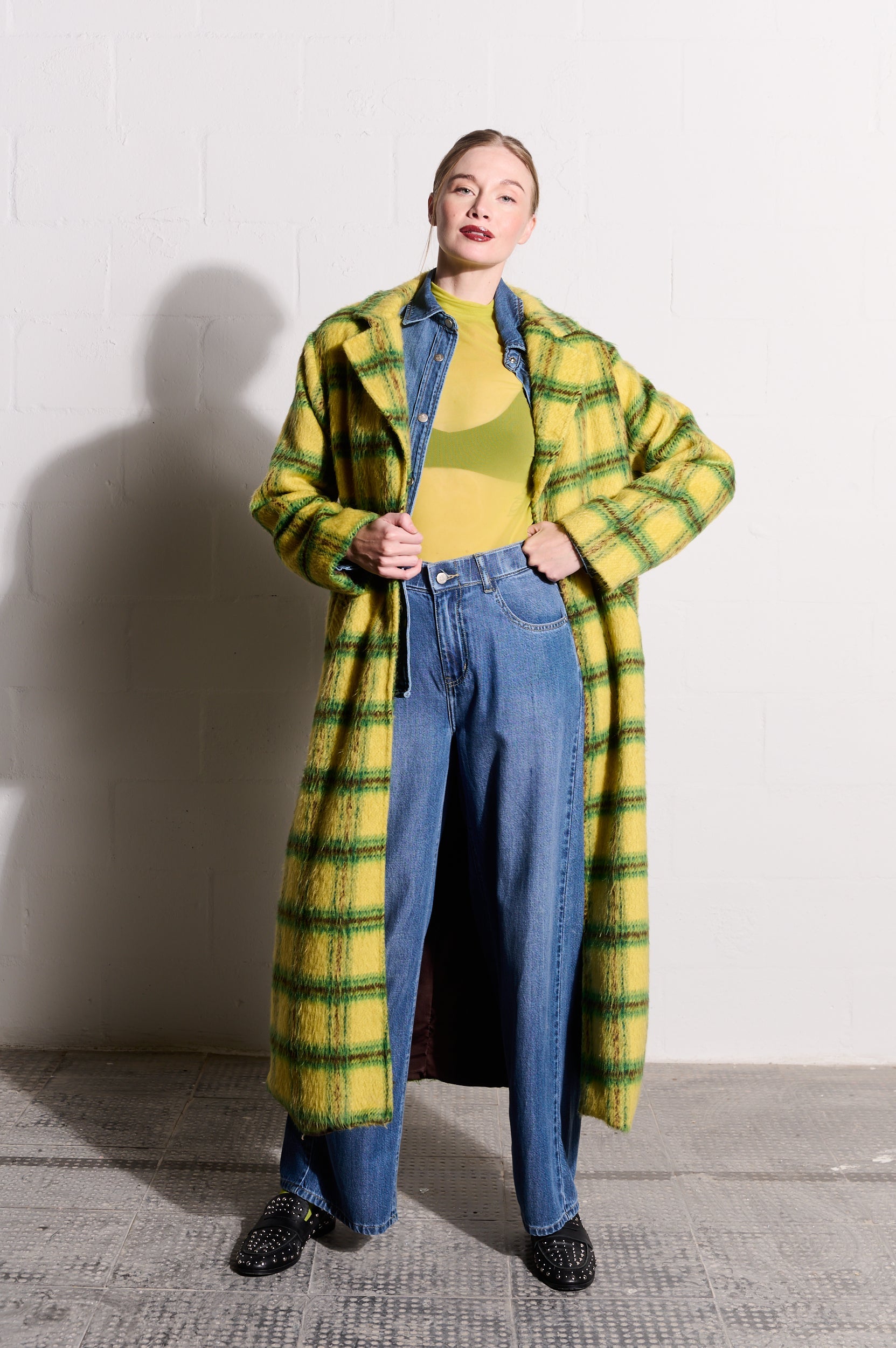 Retro-Future Blanket Coat