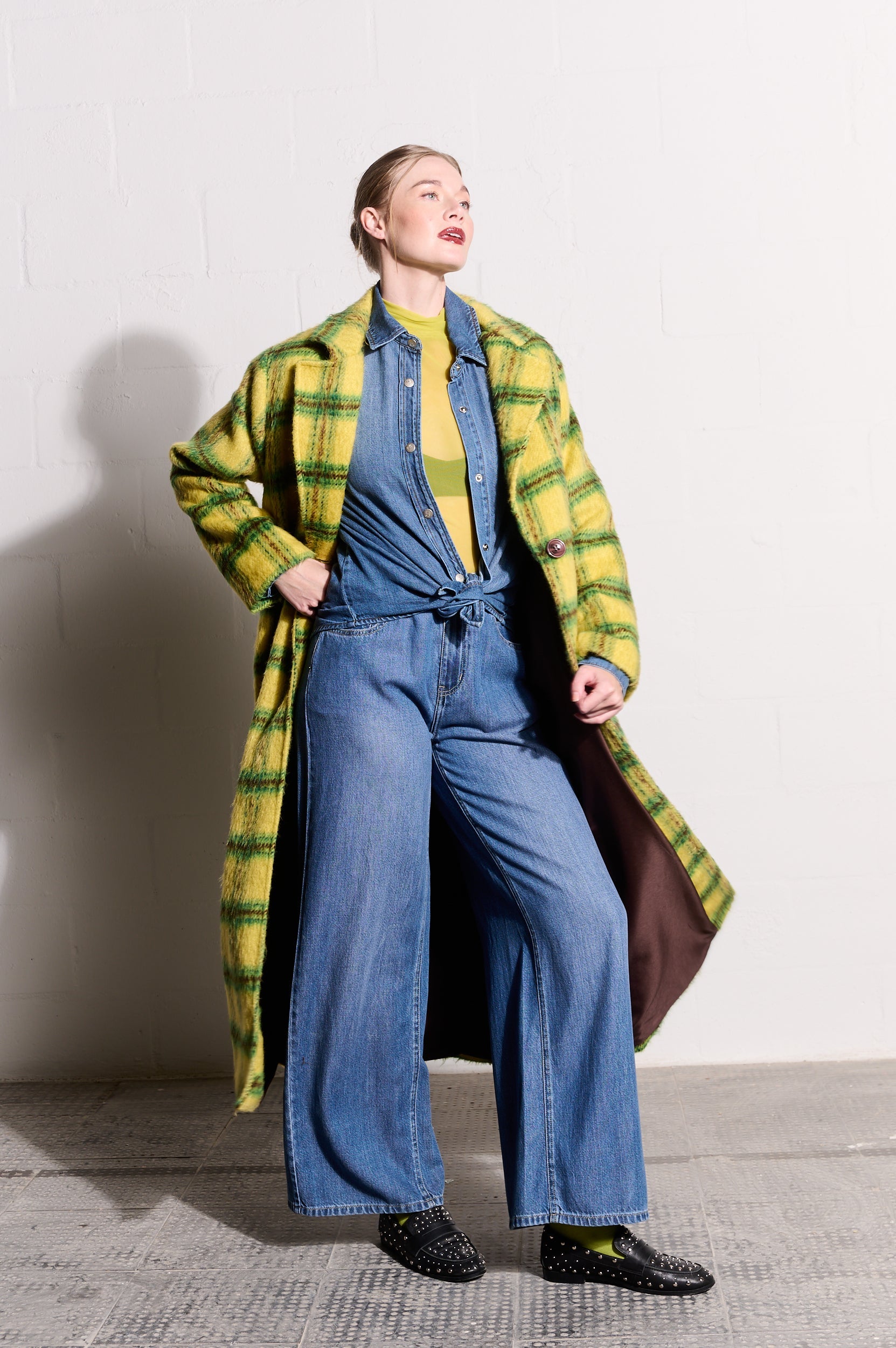 Retro-Future Blanket Coat