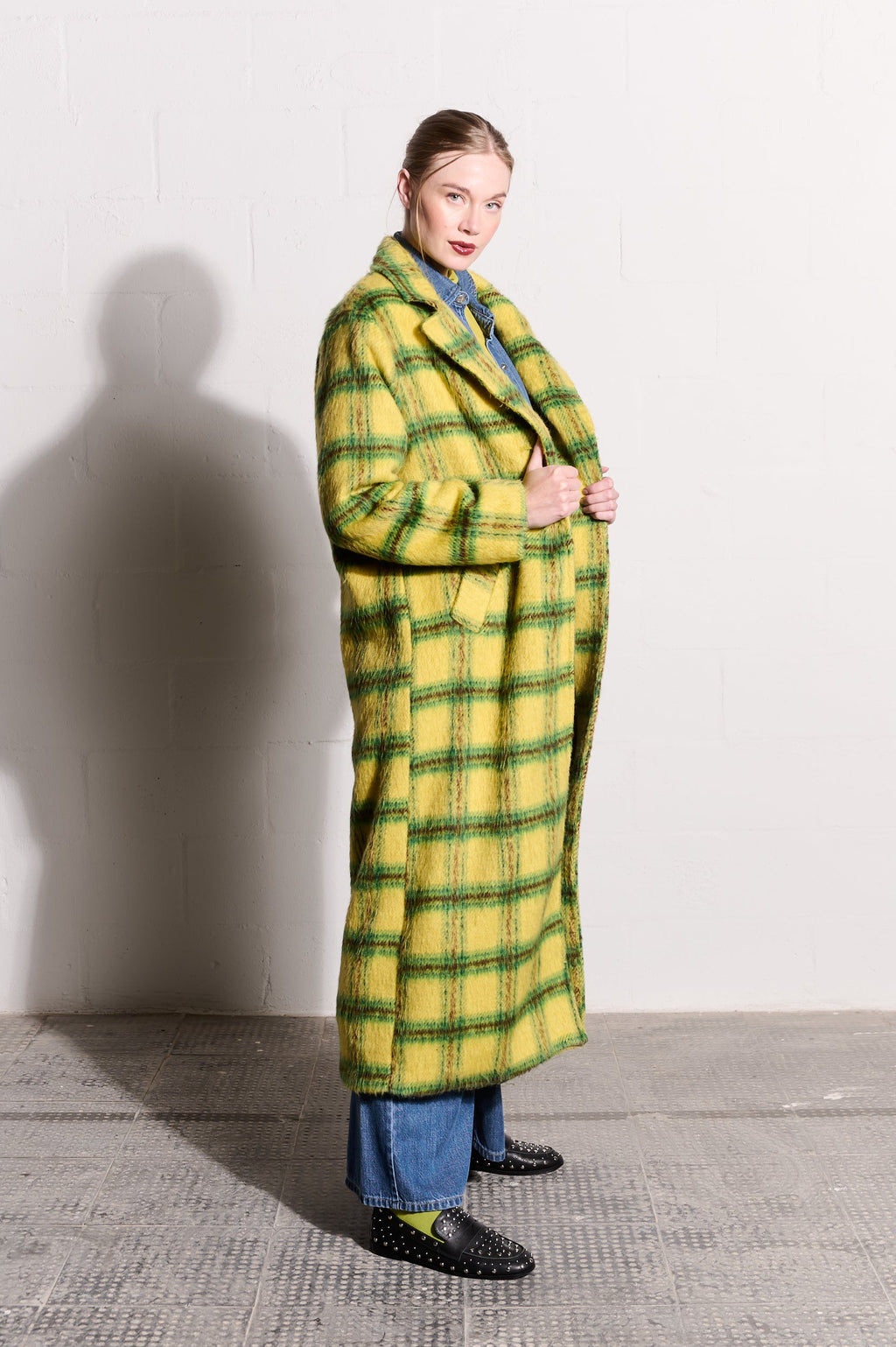 Retro-Future Blanket Coat