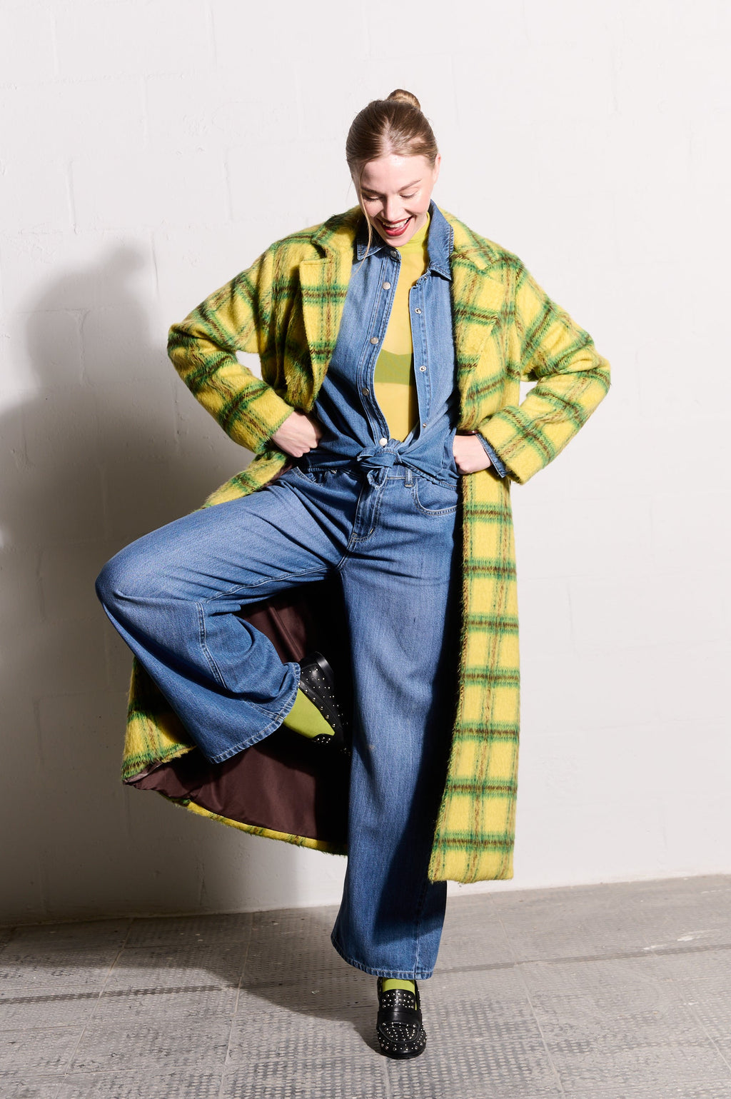 Retro-Future Blanket Coat