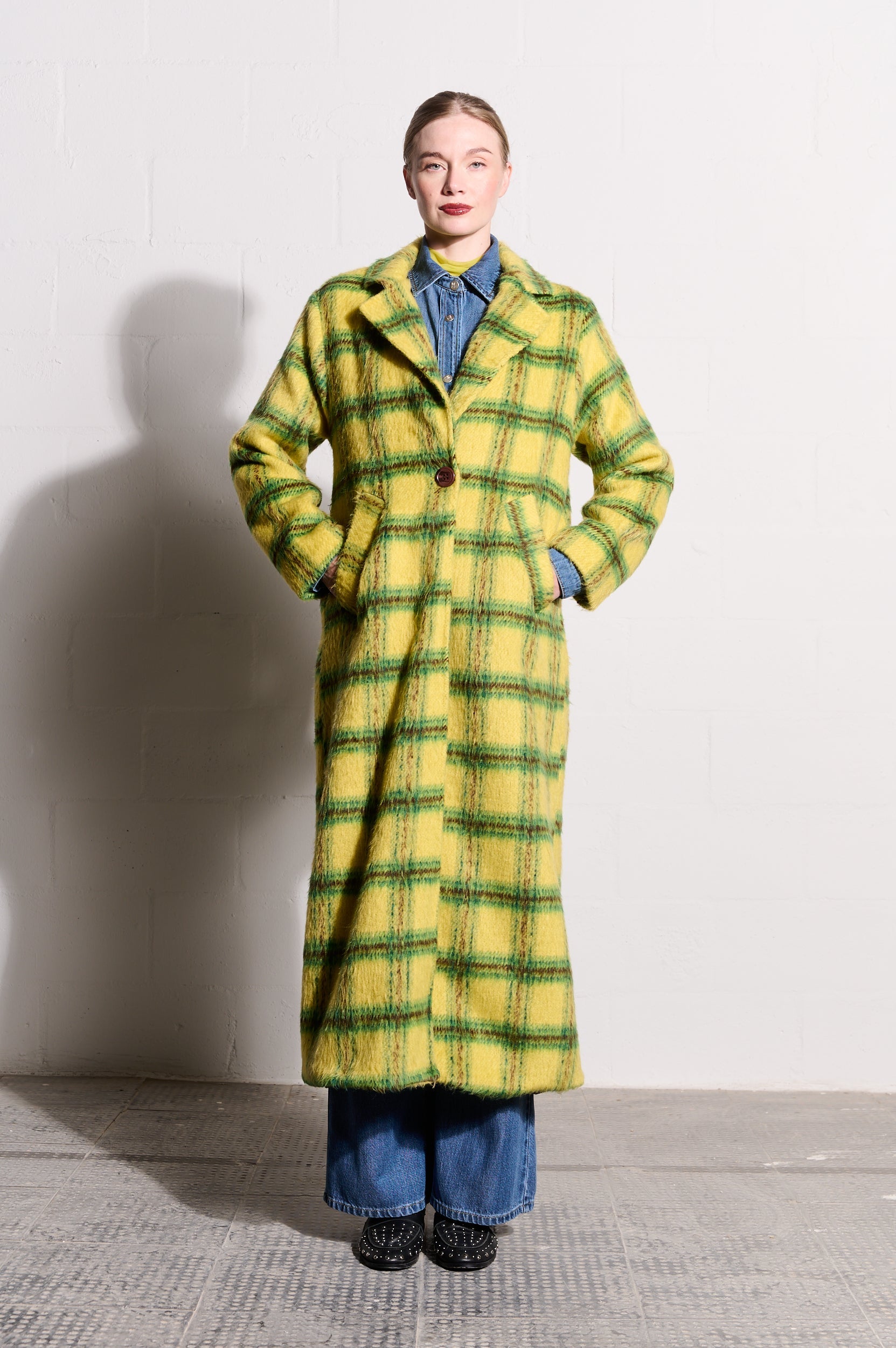 Retro-Future Blanket Coat
