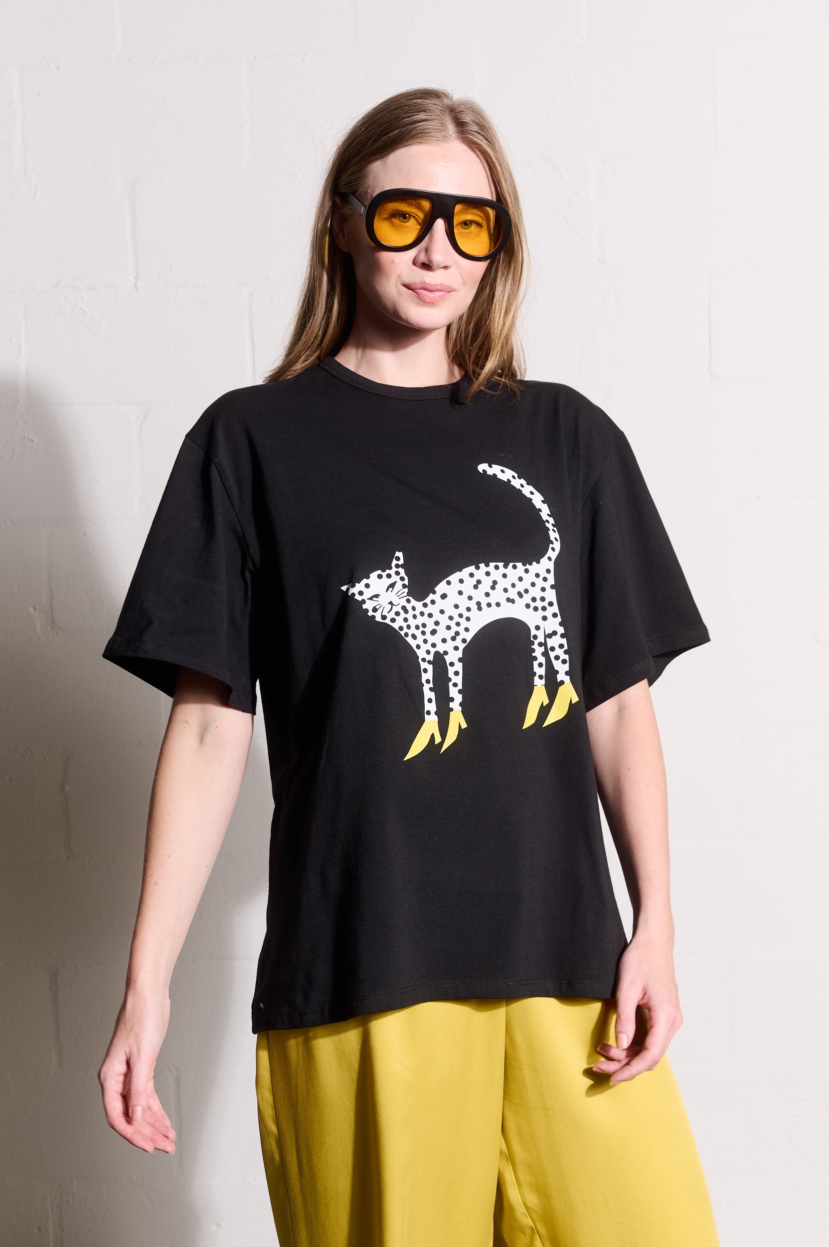 Stiletto Cheetah Graphic Tee
