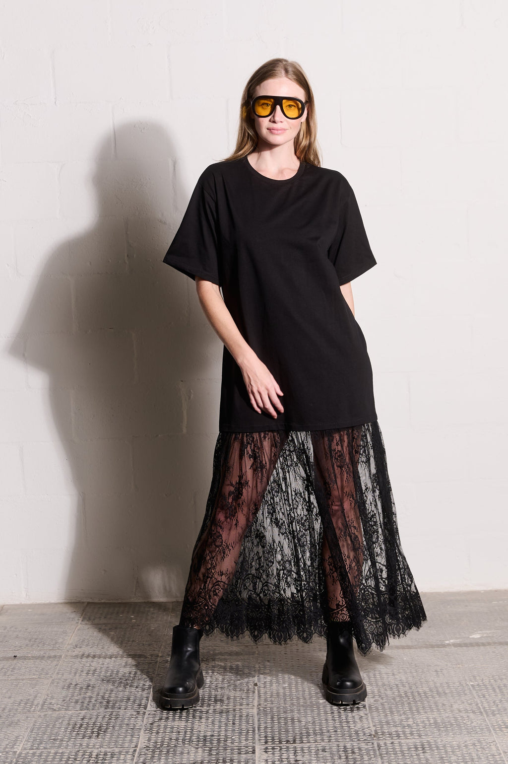 Effortless Edge Maxi Dress