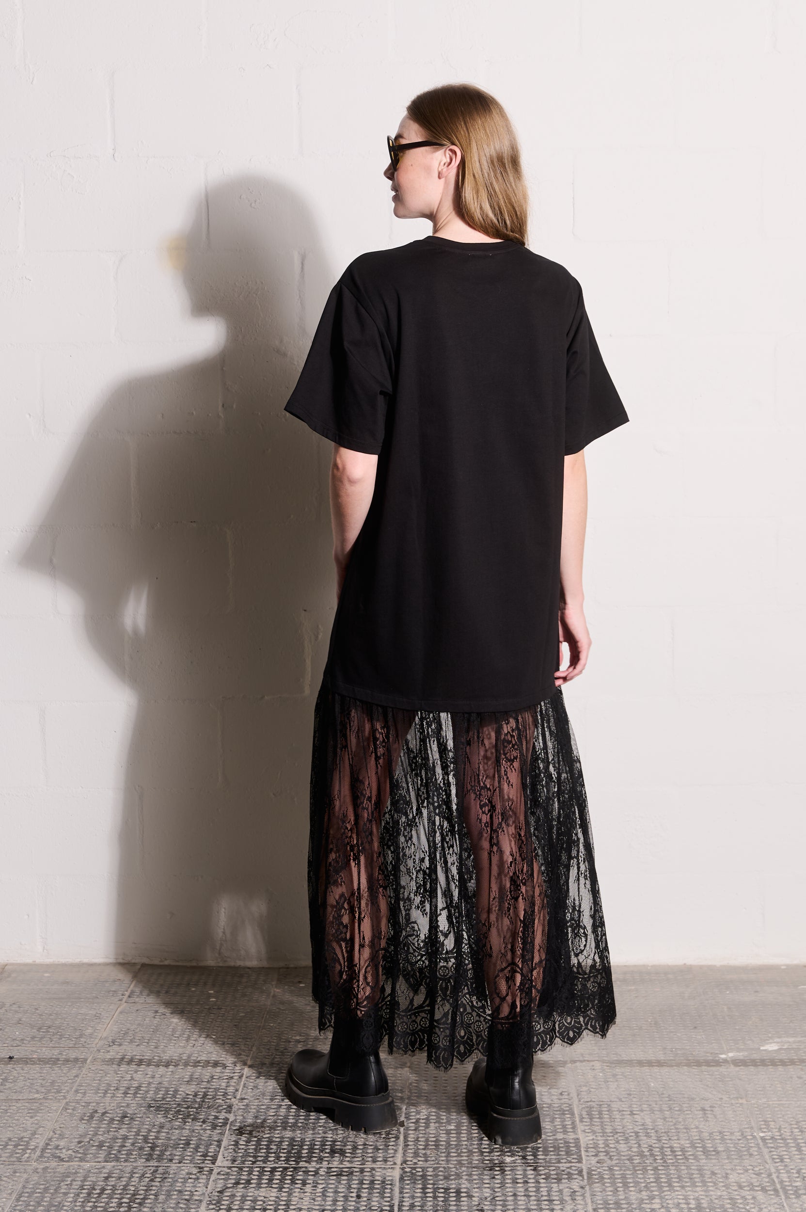Effortless Edge Maxi Dress