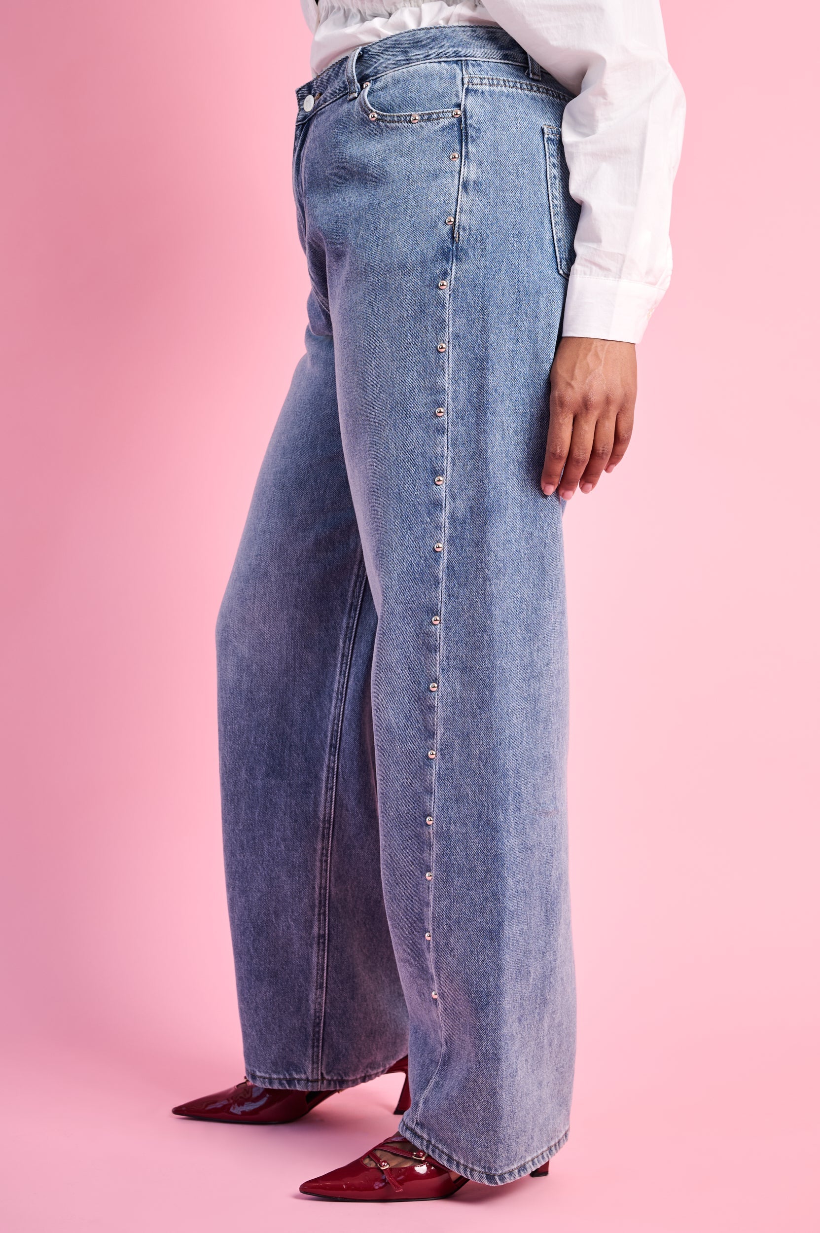 All-Day Comfort Stud Jeans