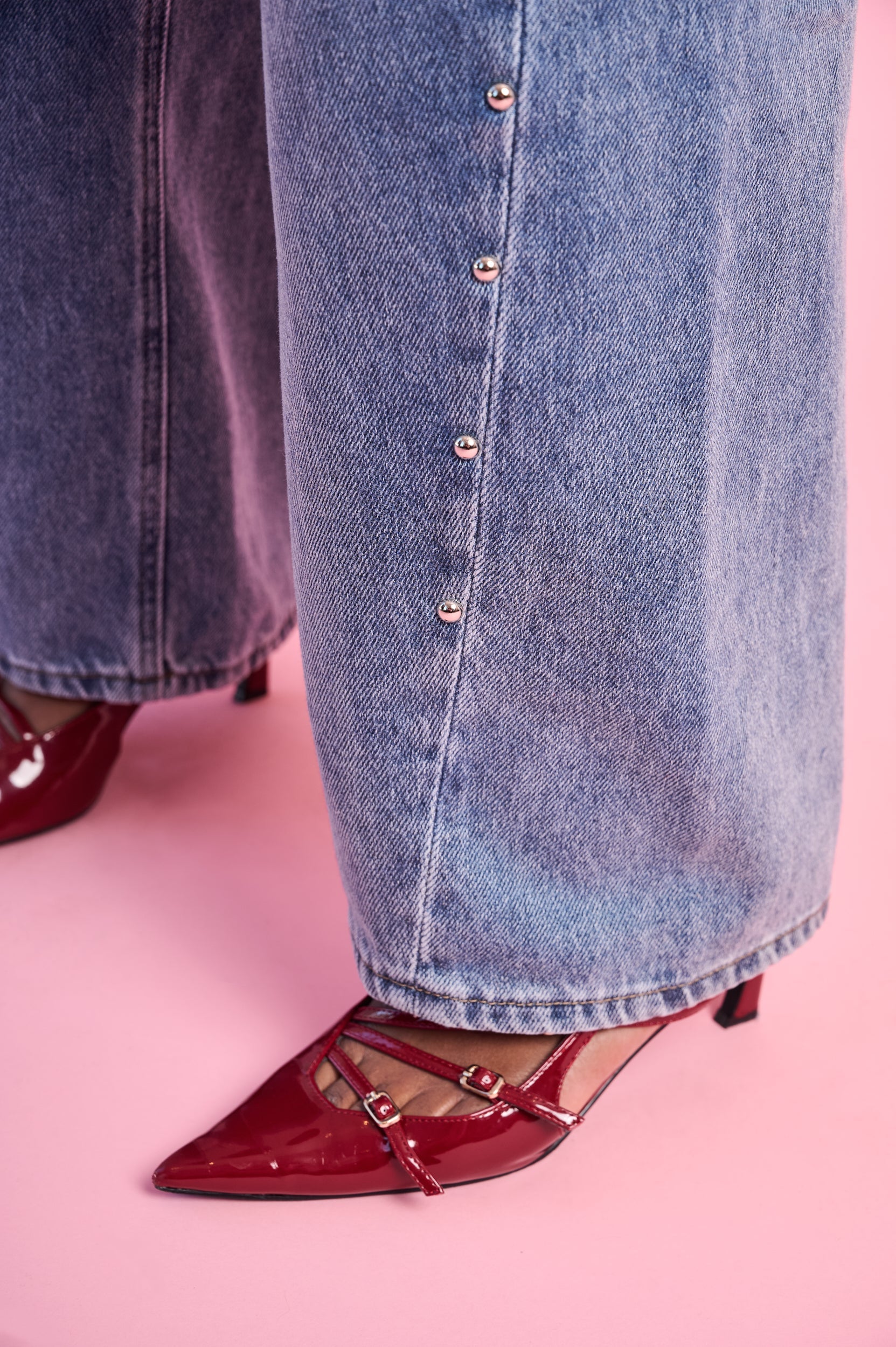 All-Day Comfort Stud Jeans