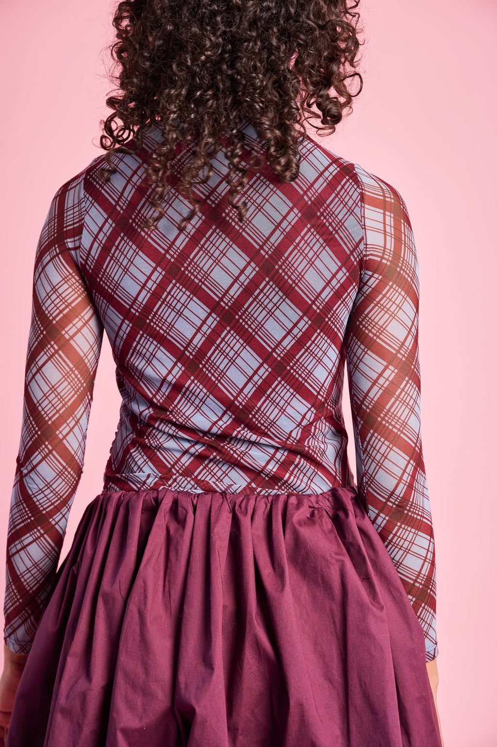 Ruched-Breathable Statement Top