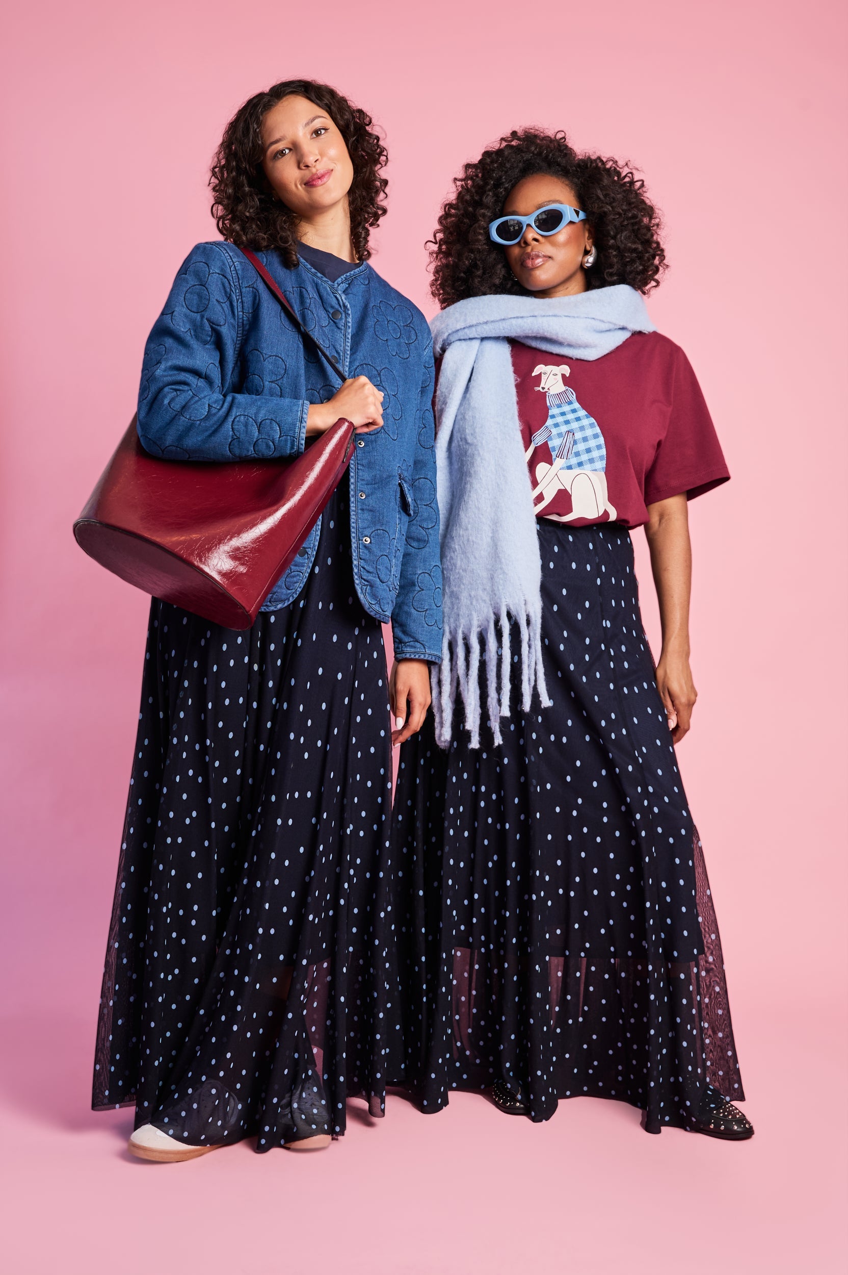 Blueberry Swirl Skirt