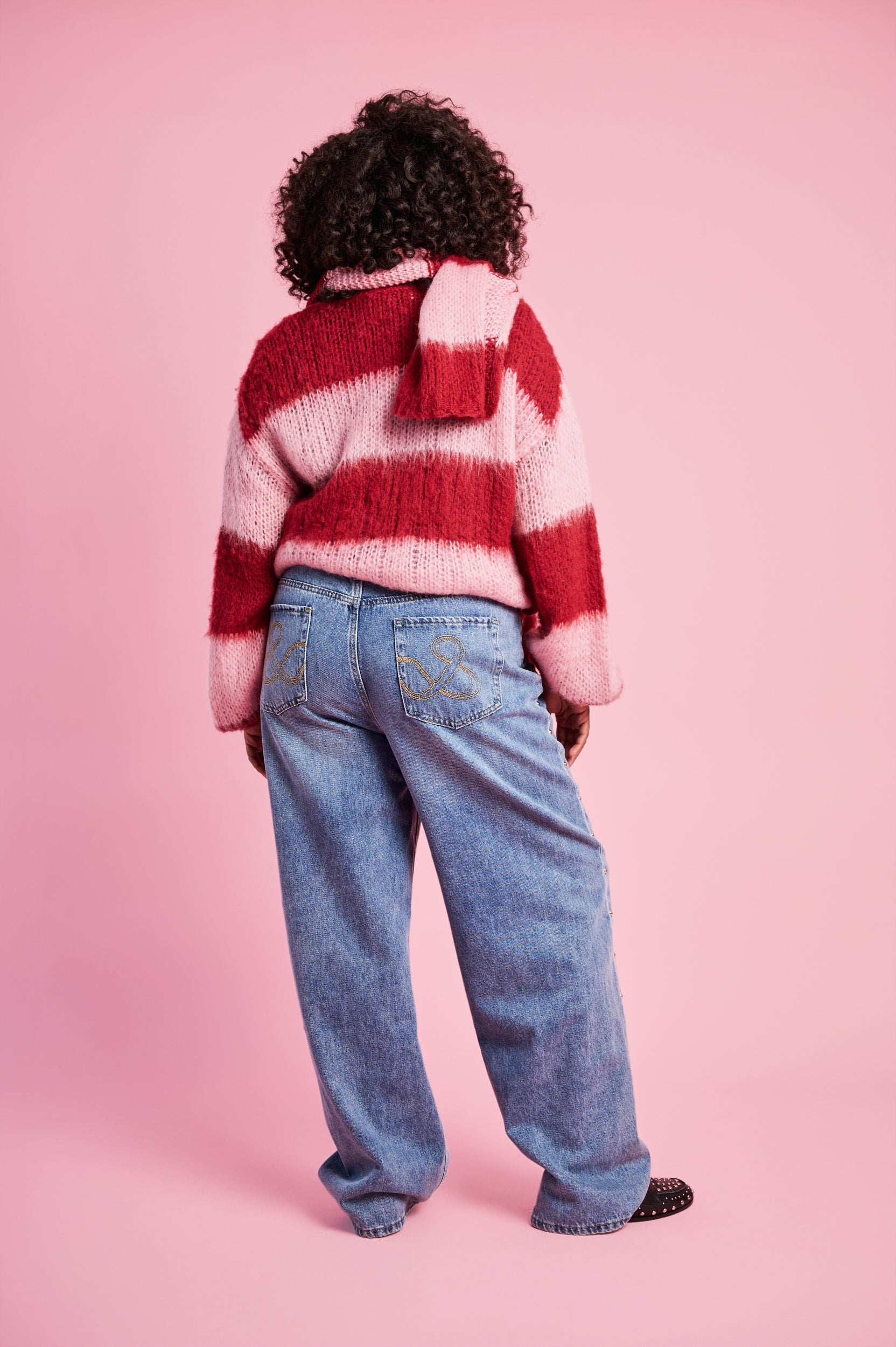 Marshmallow Stripe Hug