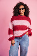 Marshmallow Stripe Hug