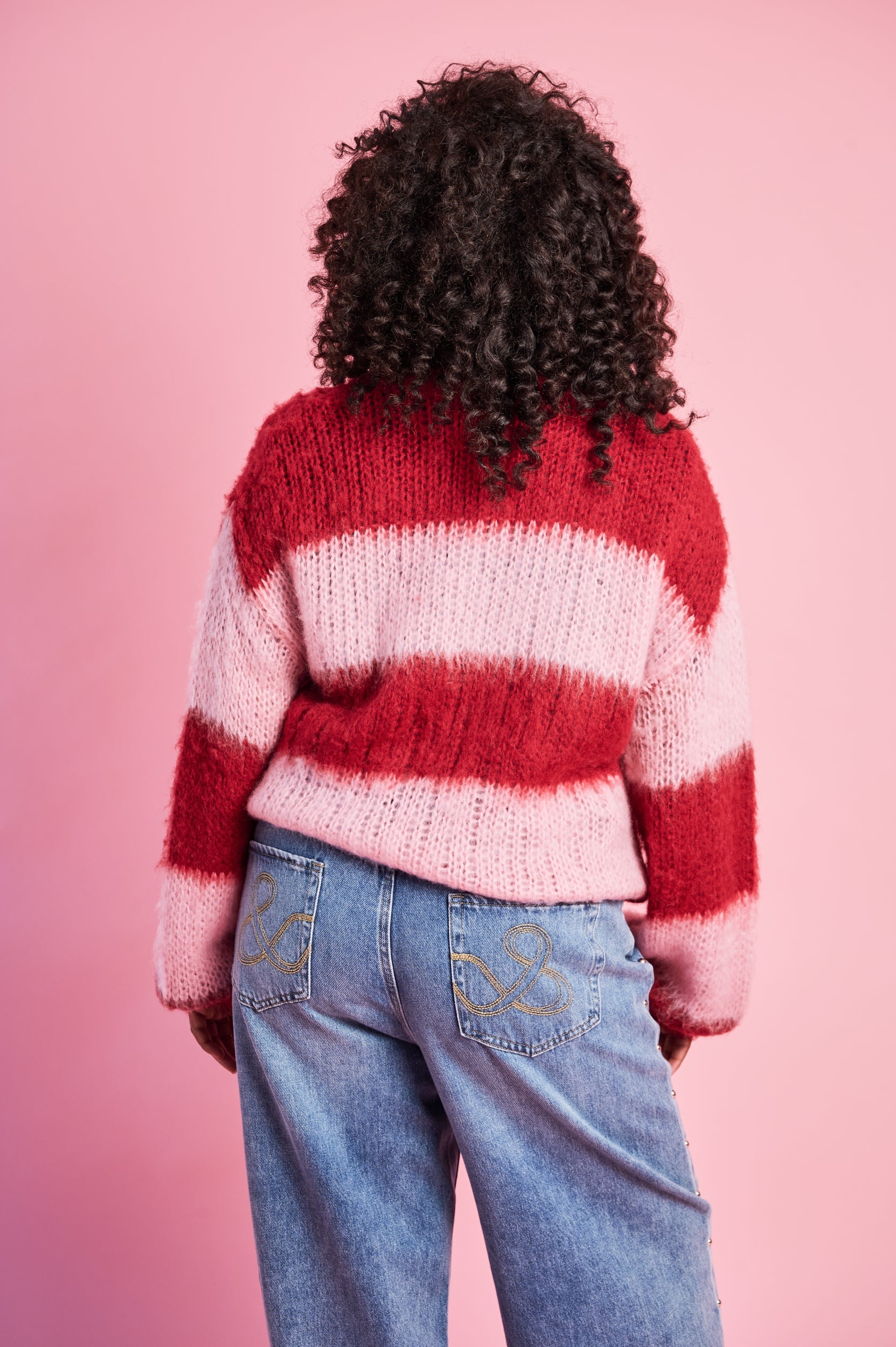 Marshmallow Stripe Hug