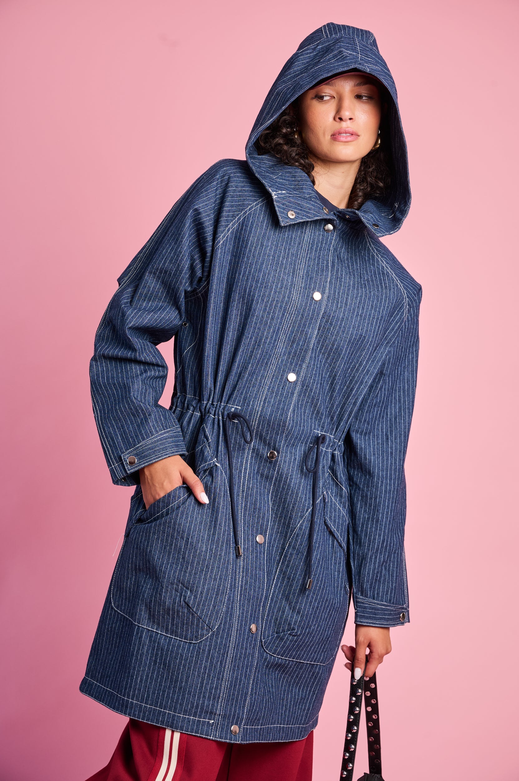 Denim Disruptor in Pin Stripe