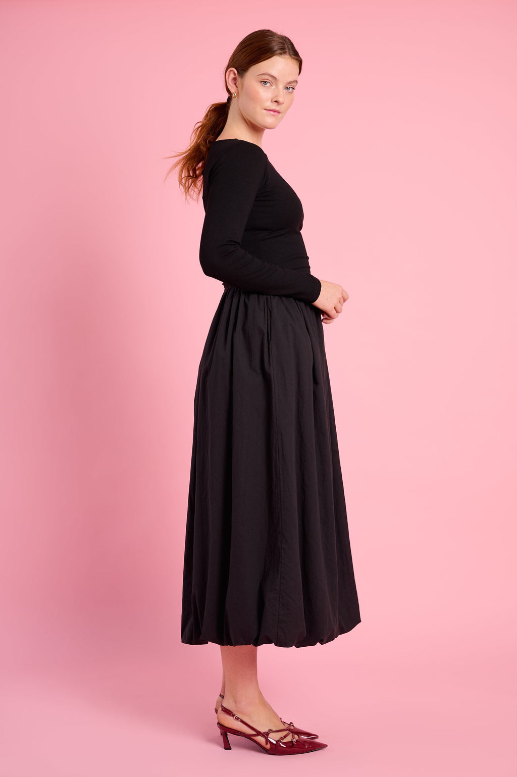 Black Velvet Whimsy Dress