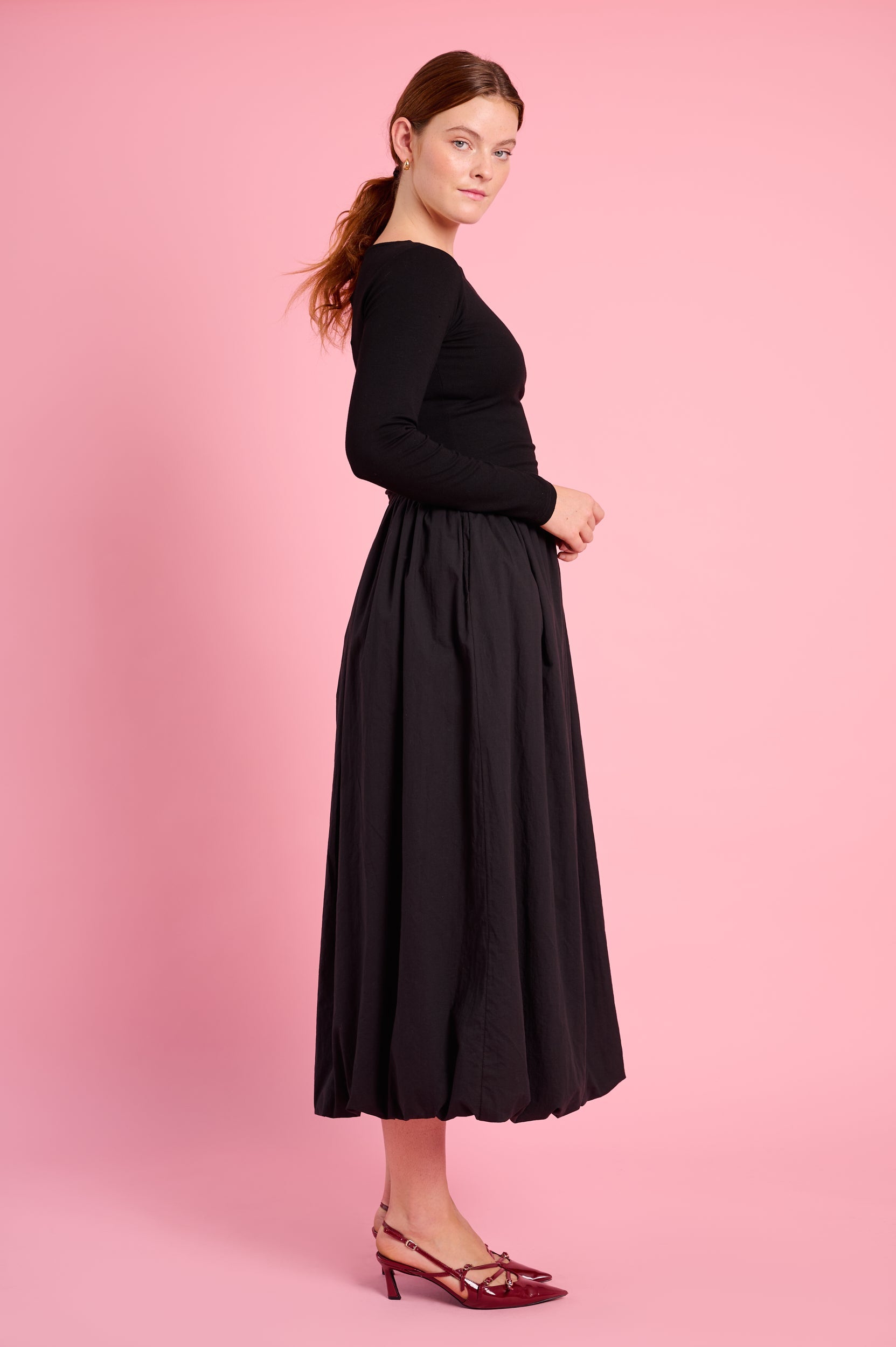 Black Velvet Whimsy Dress