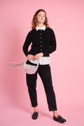 Heart-Button Signature Cardigan