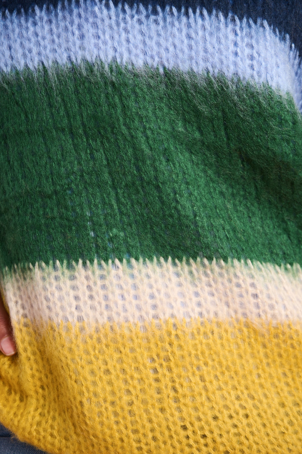 Rainbow Cloud Oversized Knit
