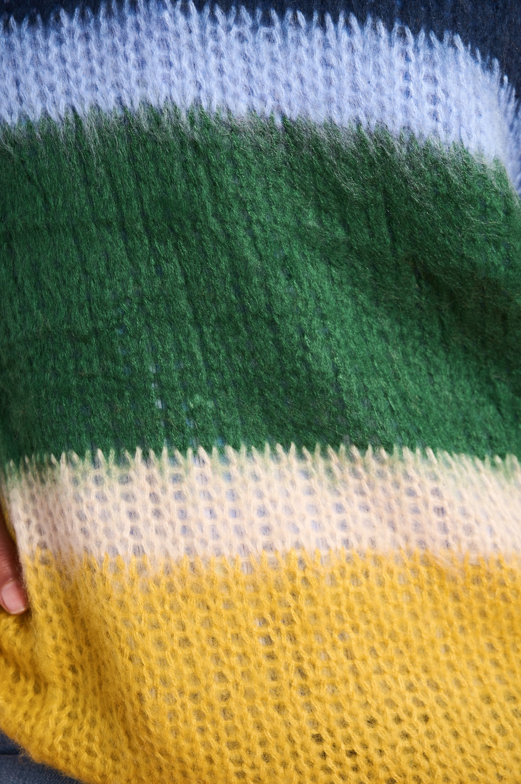Rainbow Cloud Oversized Knit