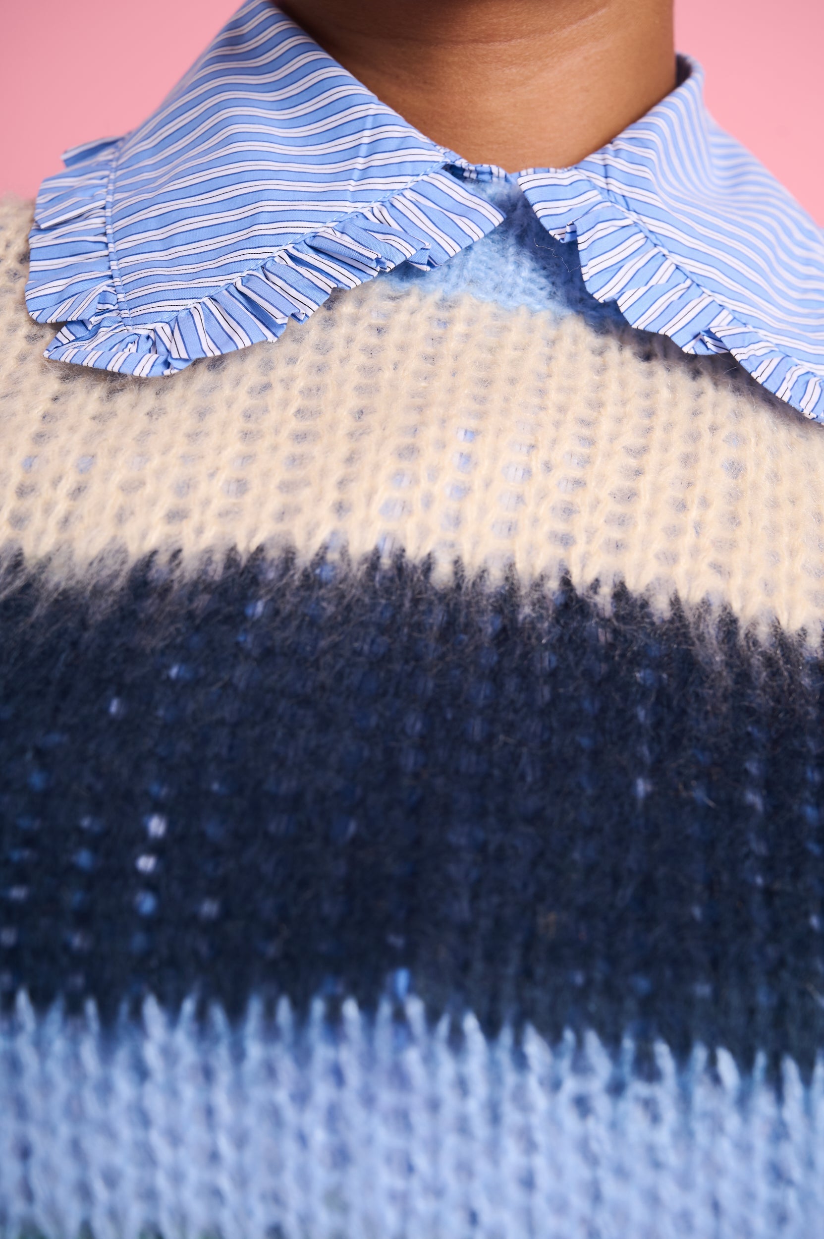 Rainbow Cloud Oversized Knit