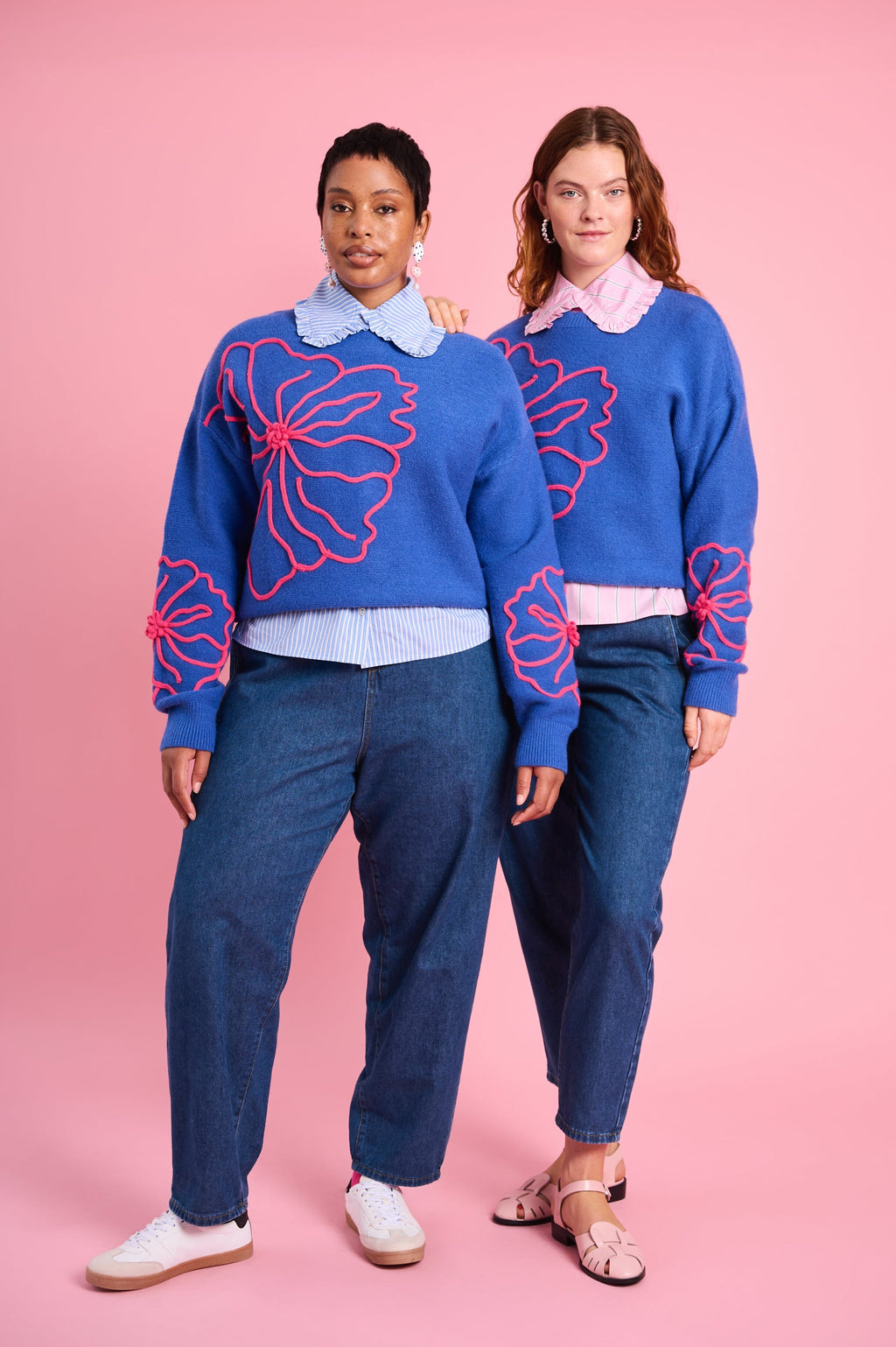 Electric Flora Sweater