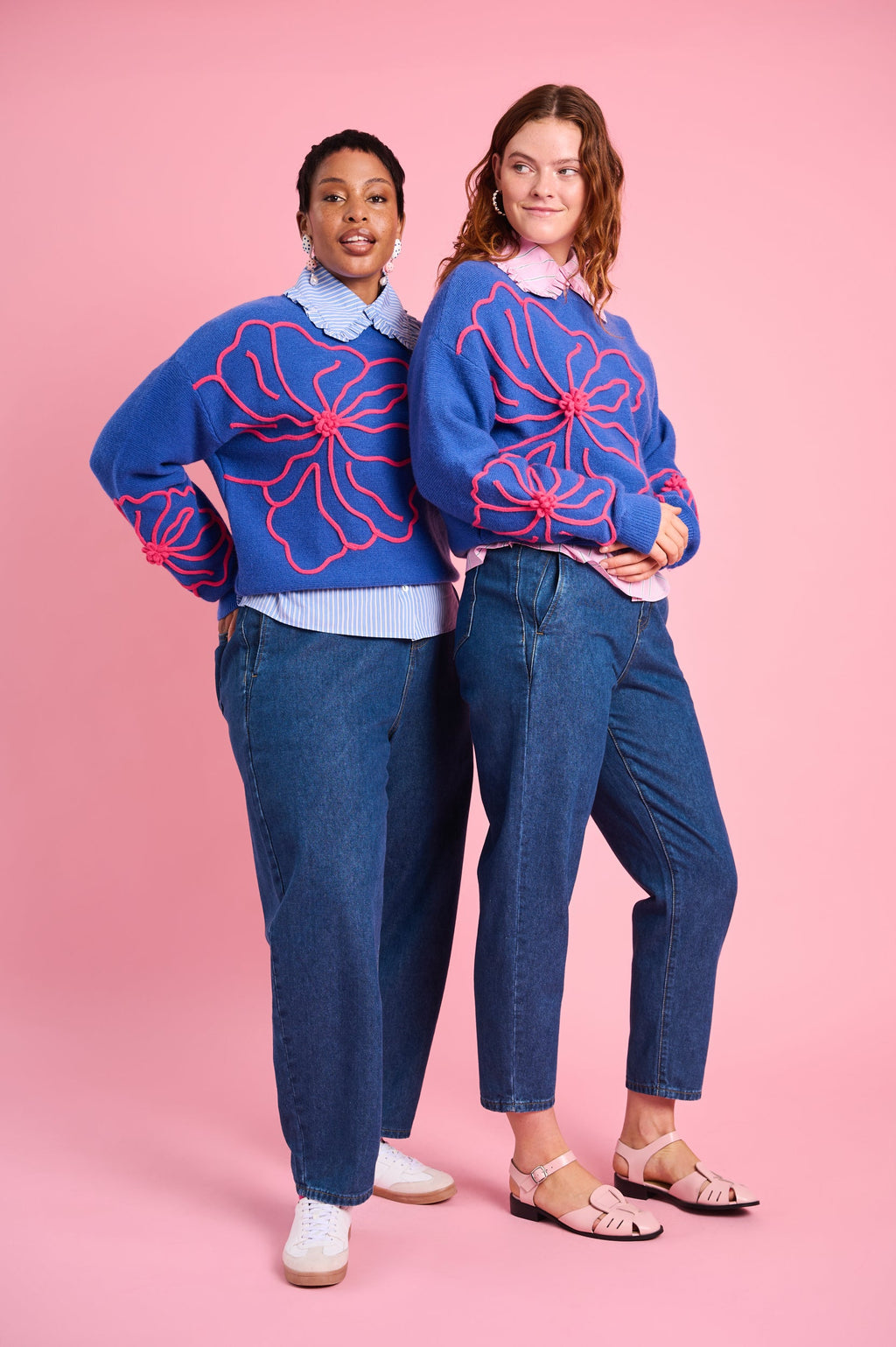 Electric Flora Sweater