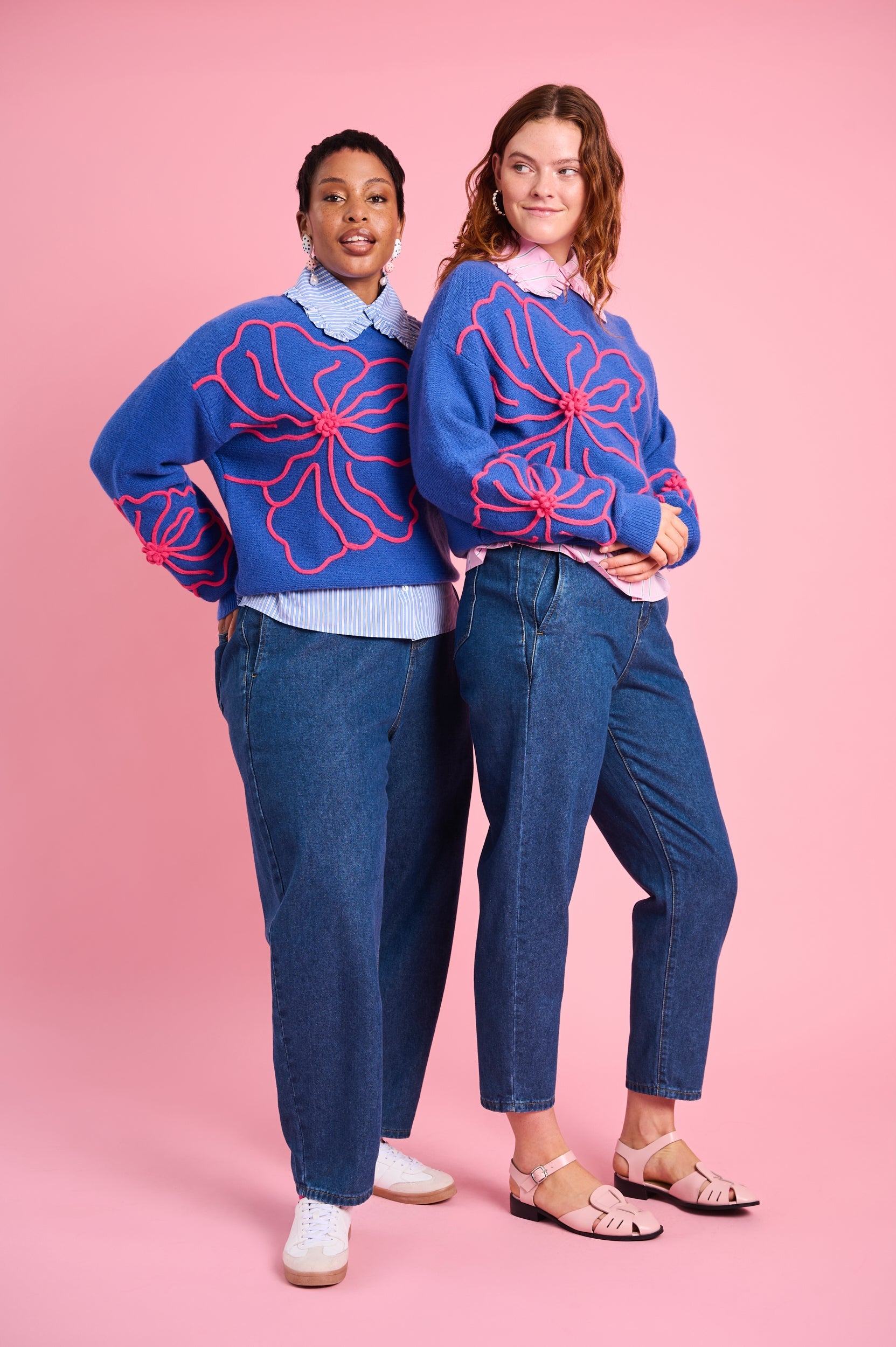 Electric Flora Sweater