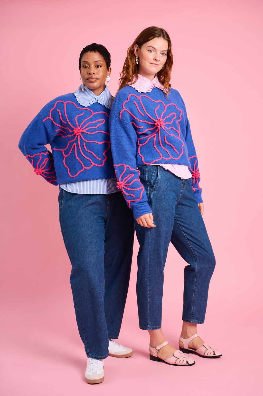 Electric Flora Sweater