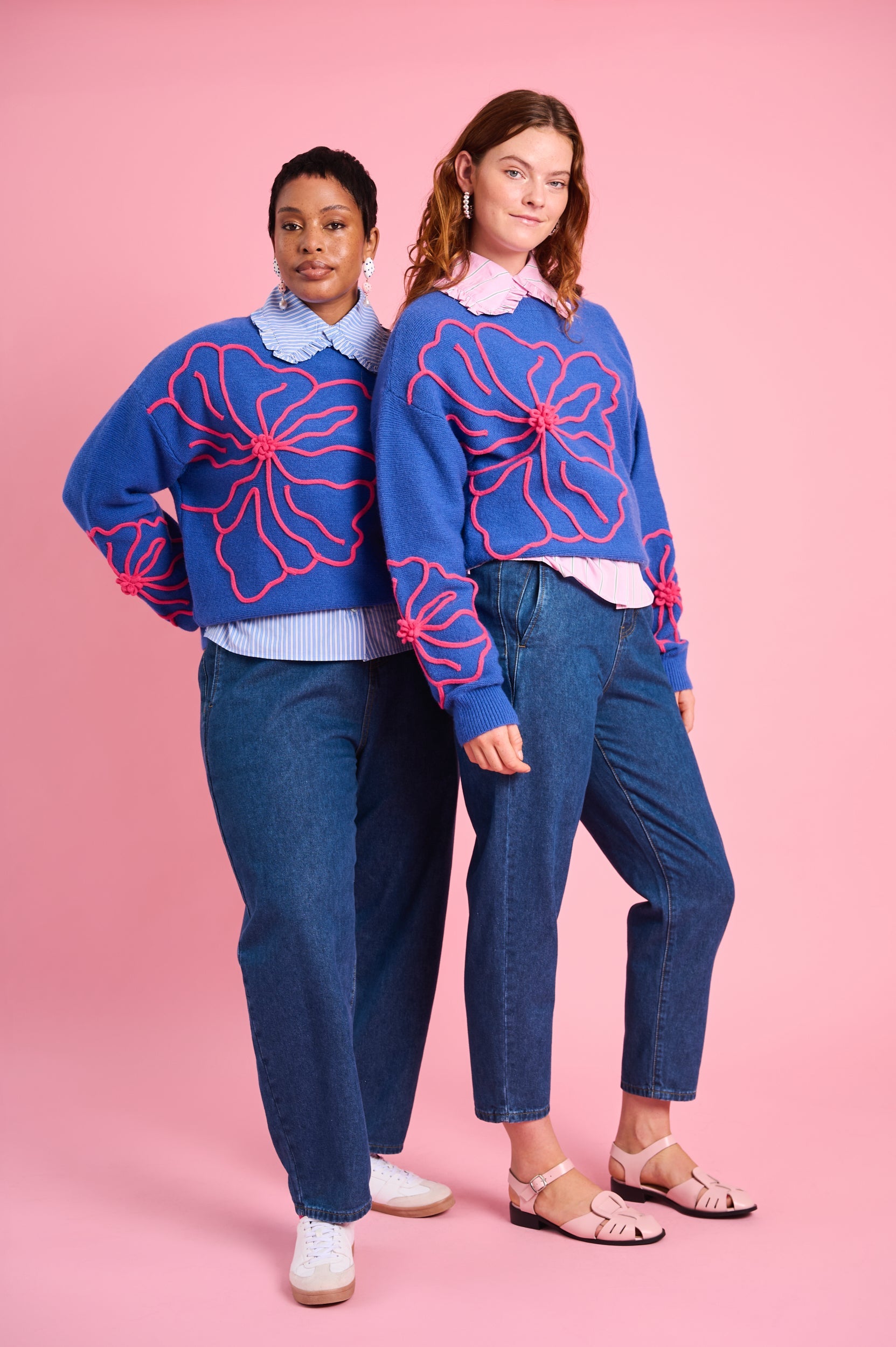 Electric Flora Sweater