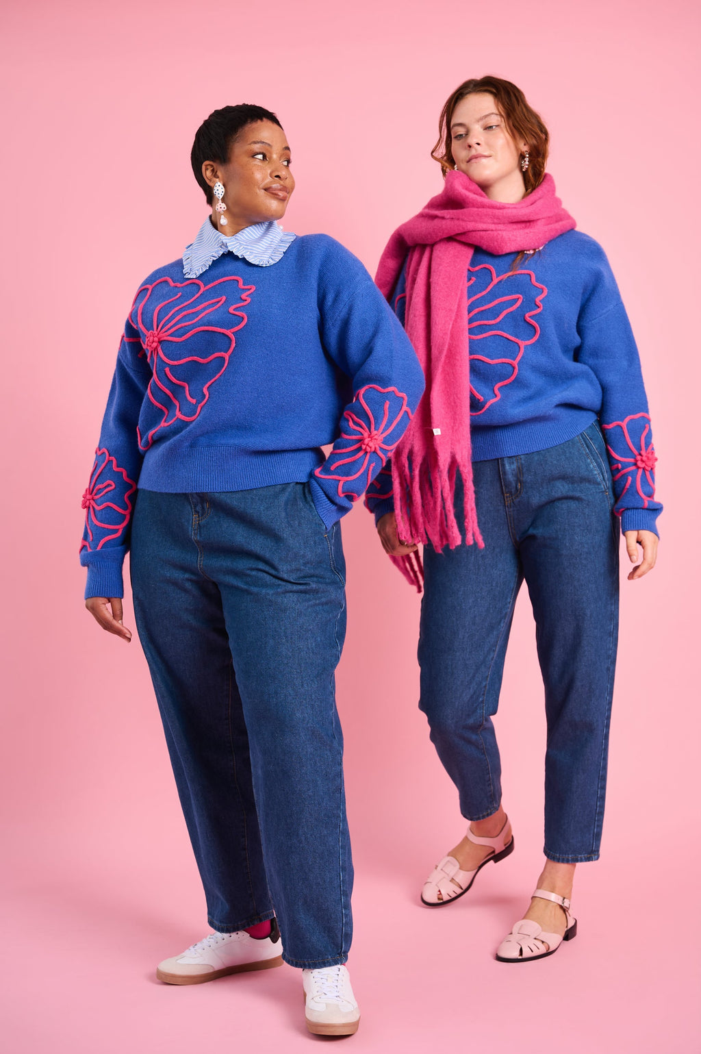 Electric Flora Sweater