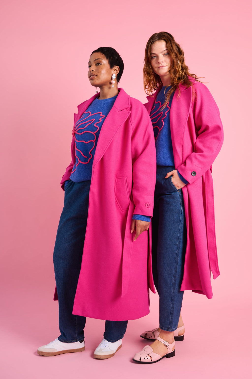 Cherry Blossom Bomber Coat
