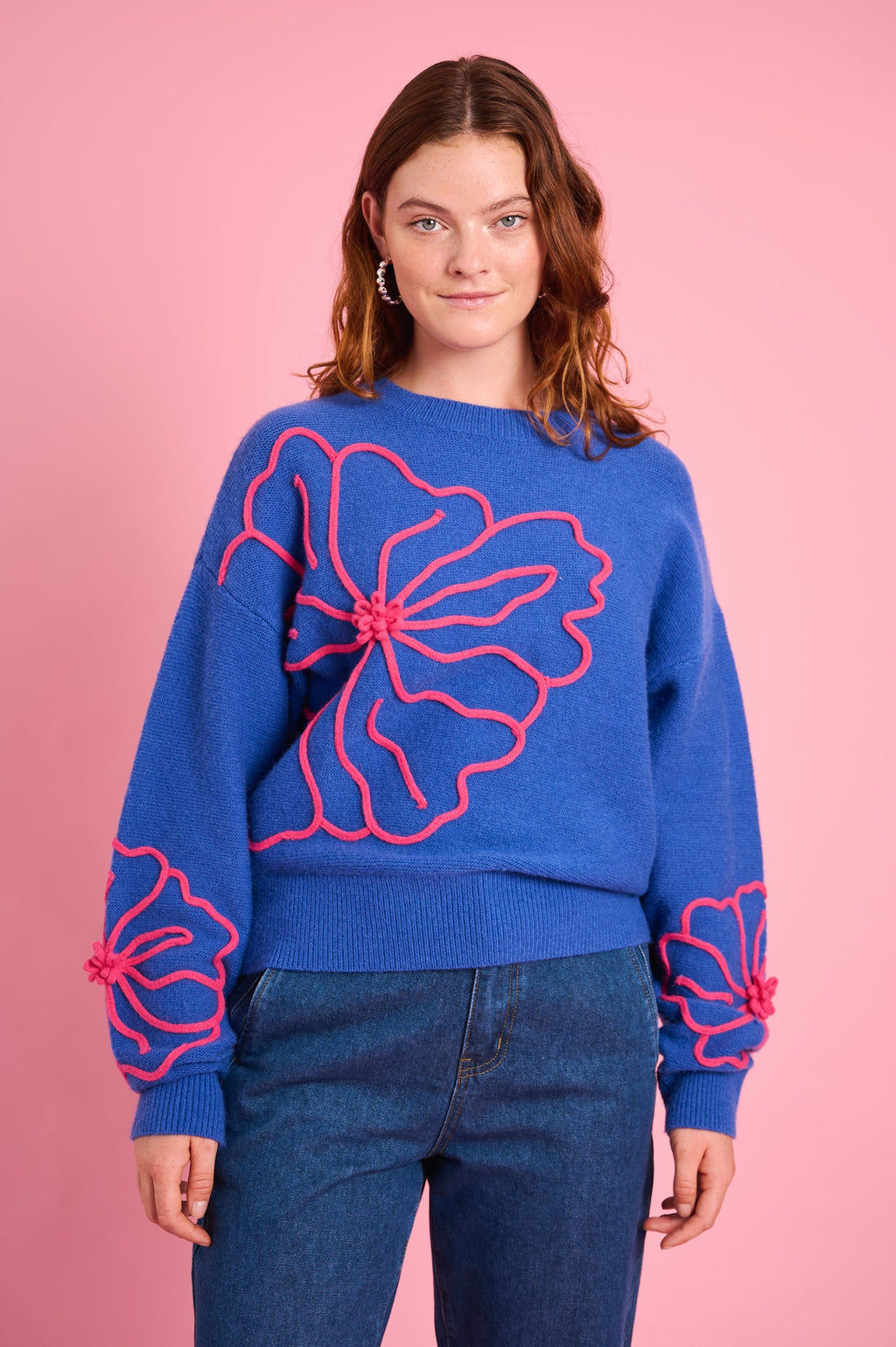 Electric Flora Sweater