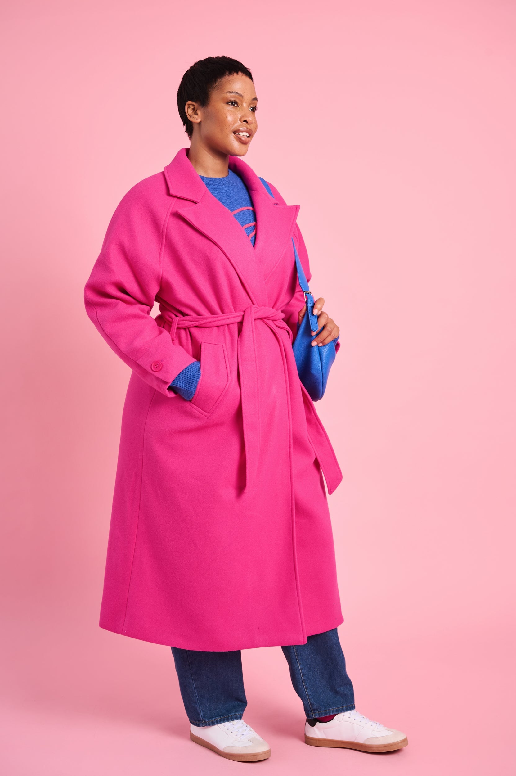 Cherry Blossom Bomber Coat