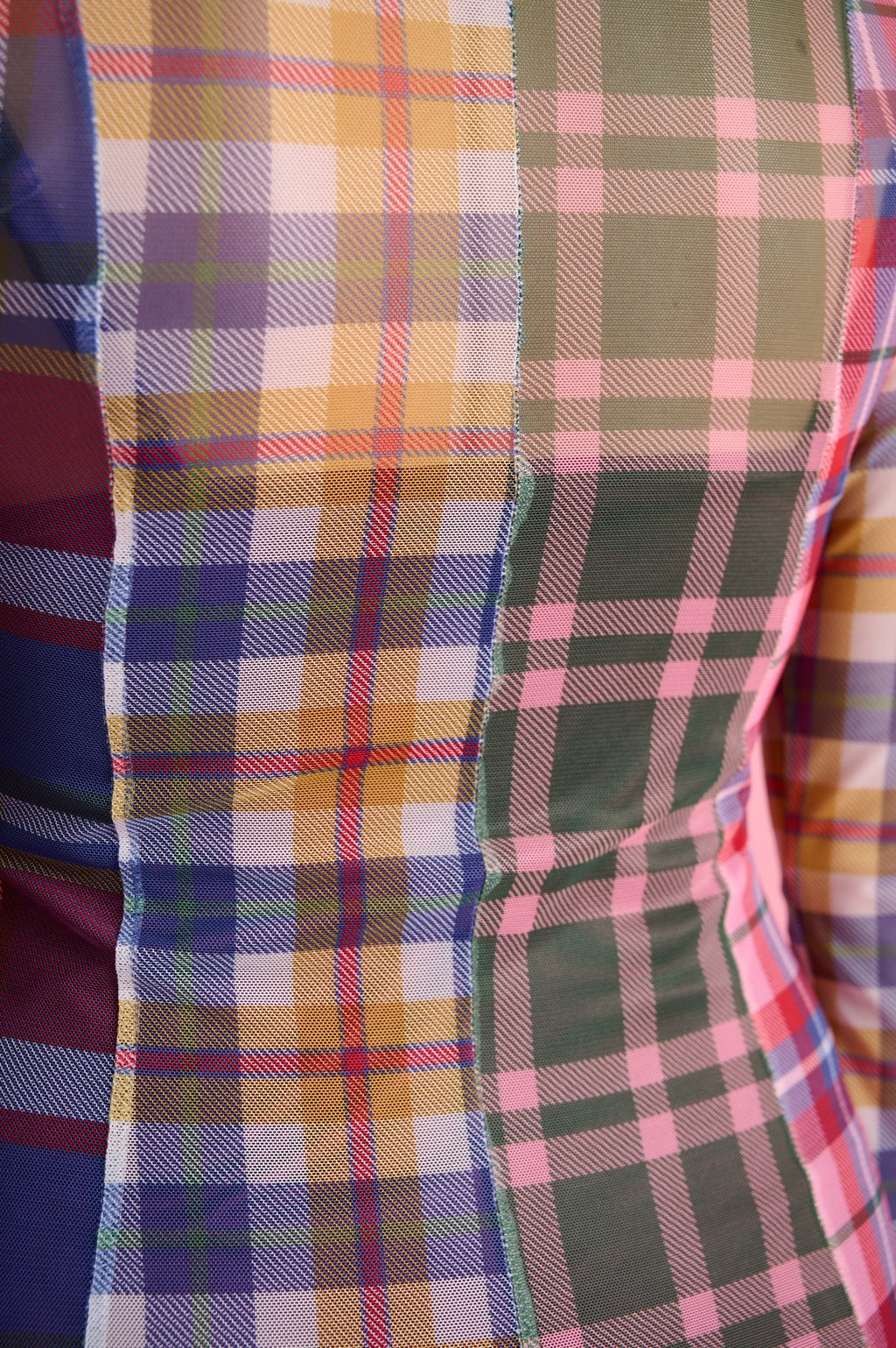 Cozy Check Wrap Dress