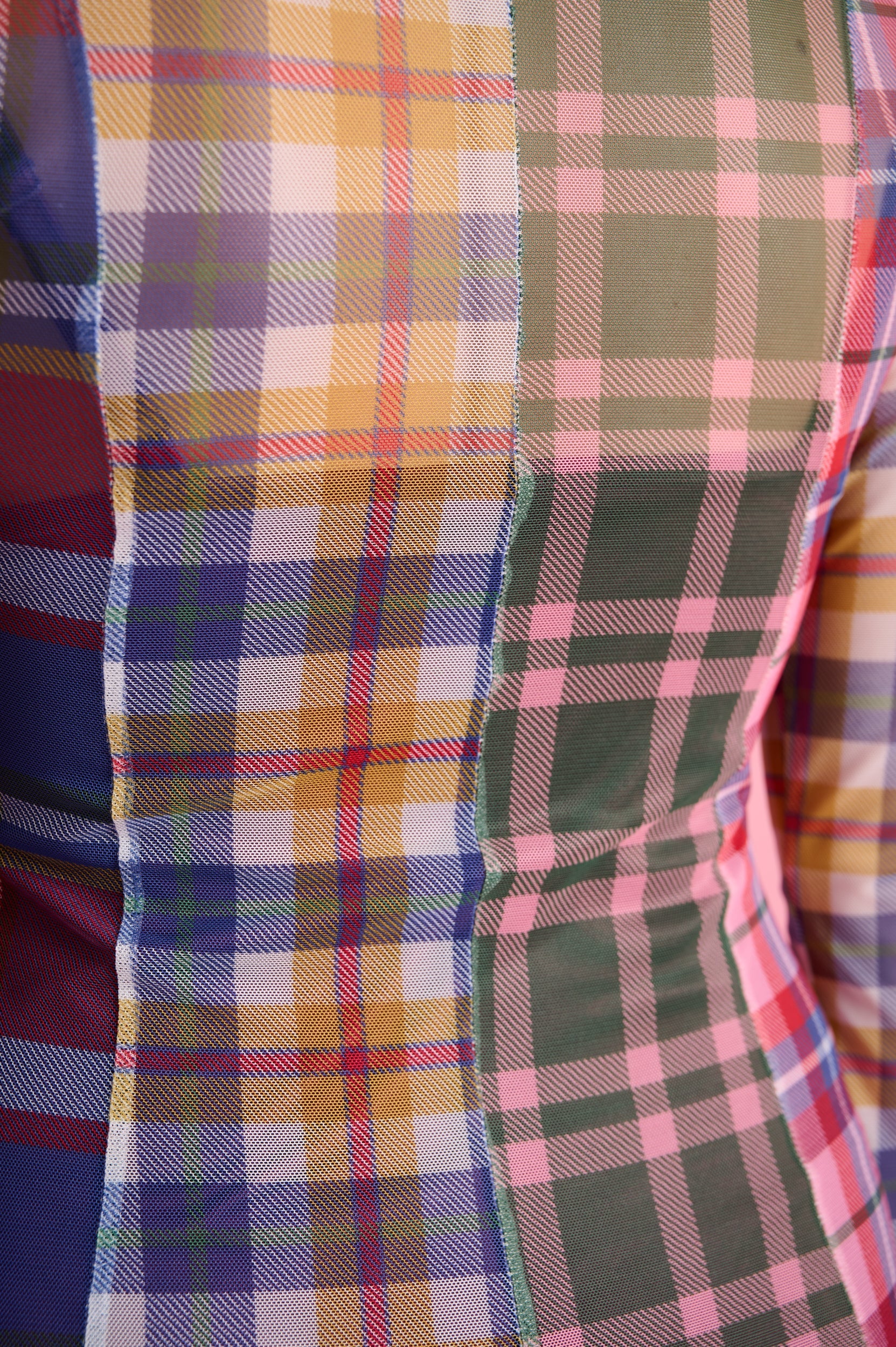 Cozy Check Wrap Dress